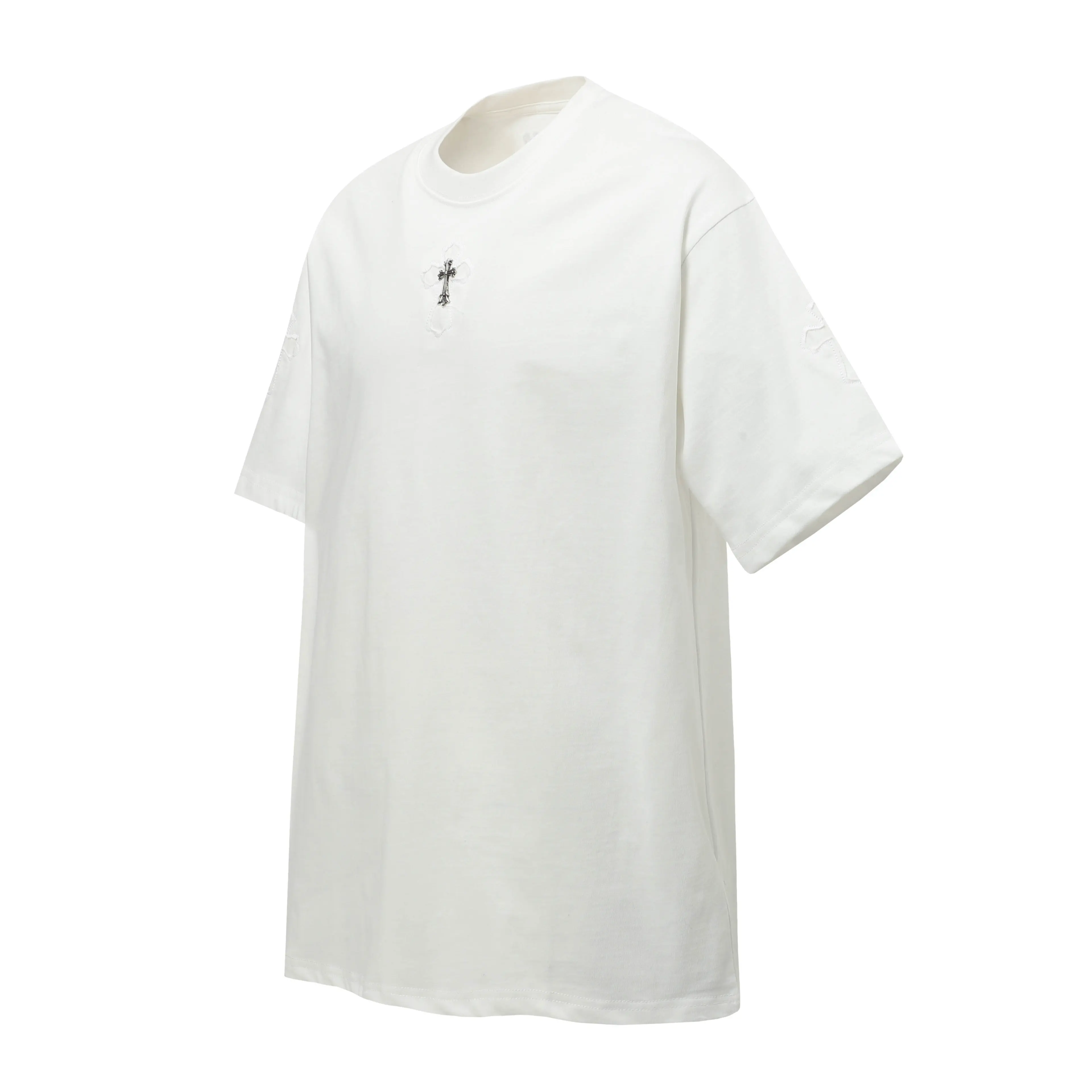 Embroidered Horseshoe Logo Cotton T-Shirt D9513649