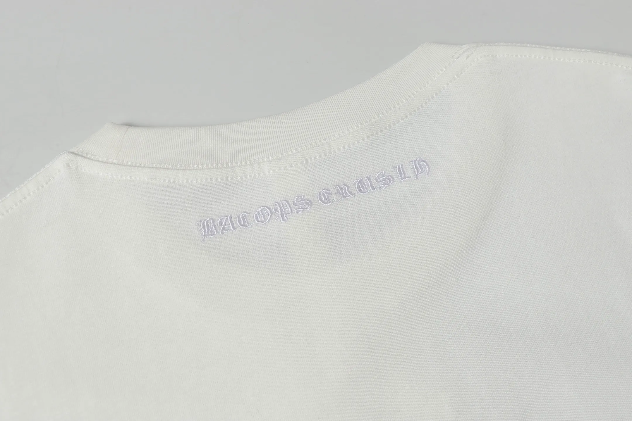Embroidered Horseshoe Logo Cotton T-Shirt D9513649 — view 6