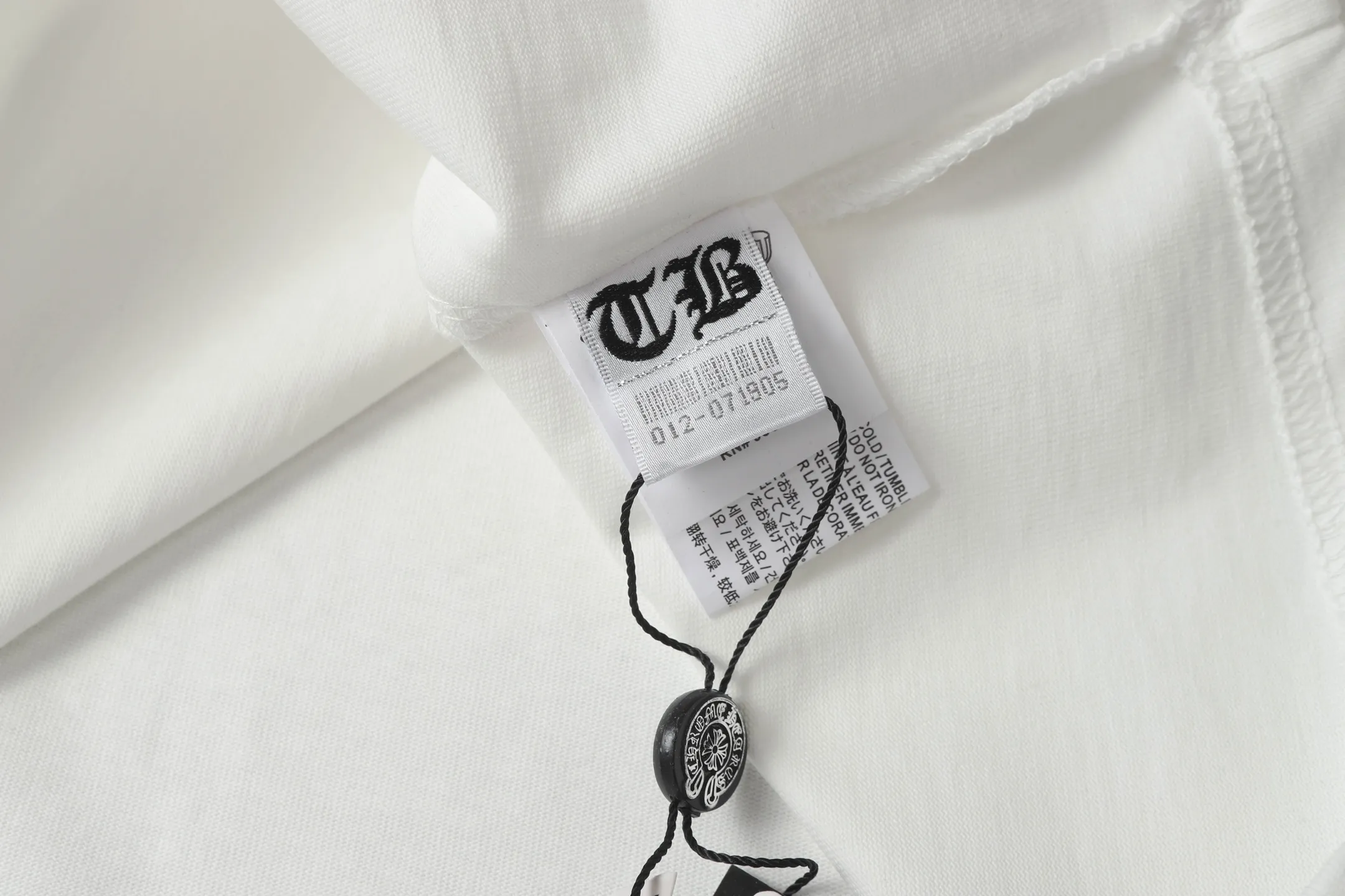 Embroidered Horseshoe Logo Cotton T-Shirt D9513649 — view 8