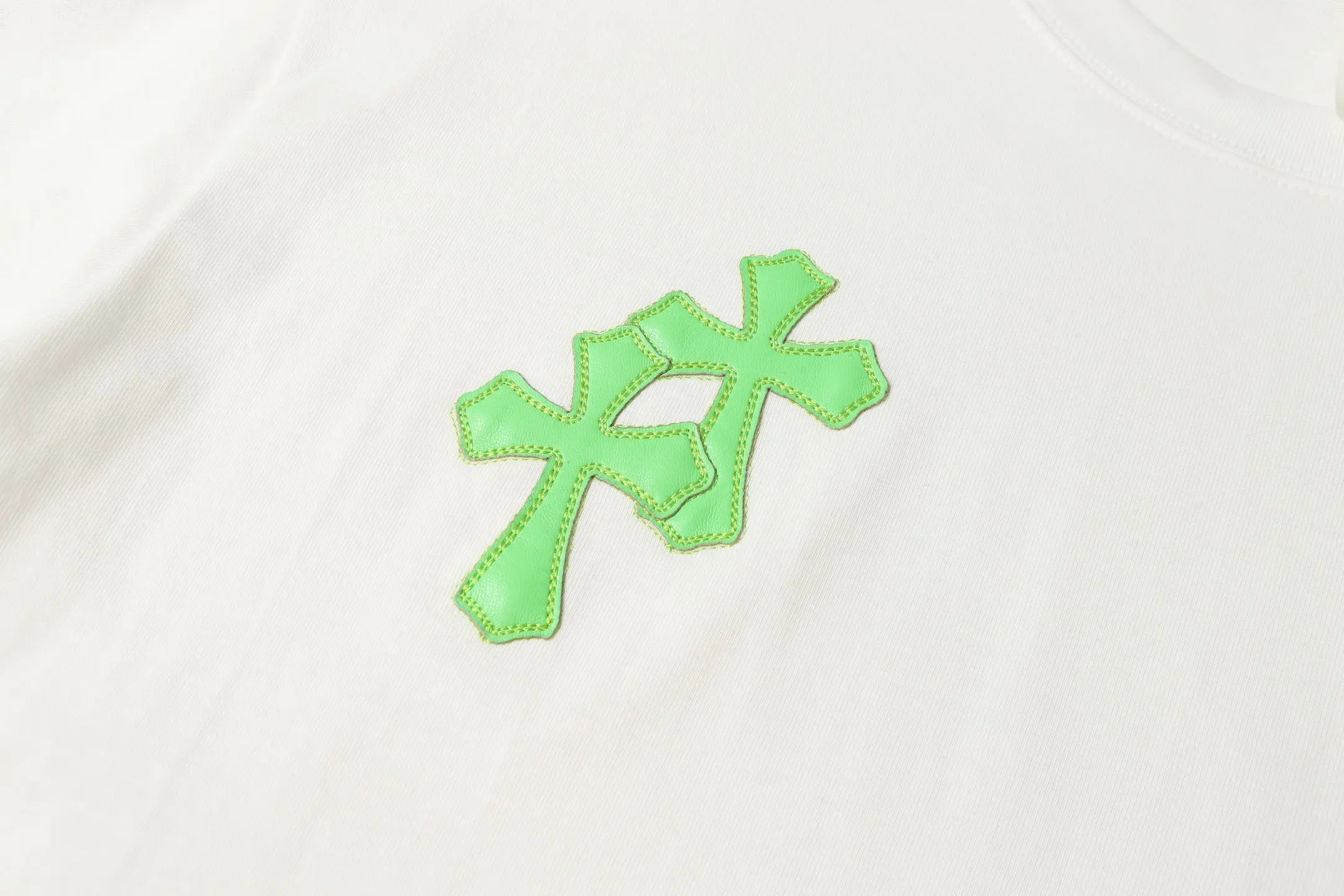 Cross Patch Oversized Cotton T-Shirt D10013654 — view 5