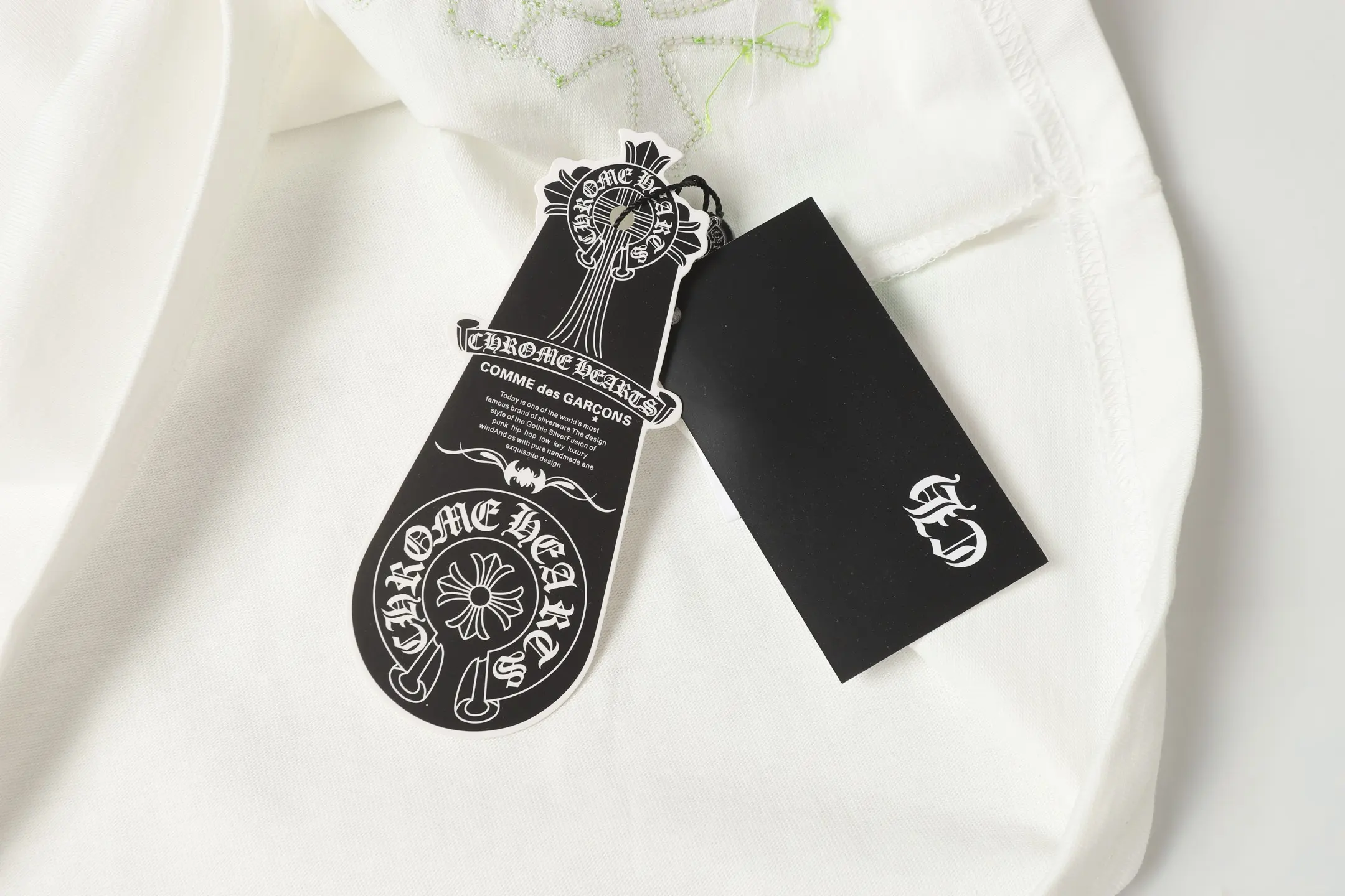 Cross Patch Oversized Cotton T-Shirt D10013654 — view 9