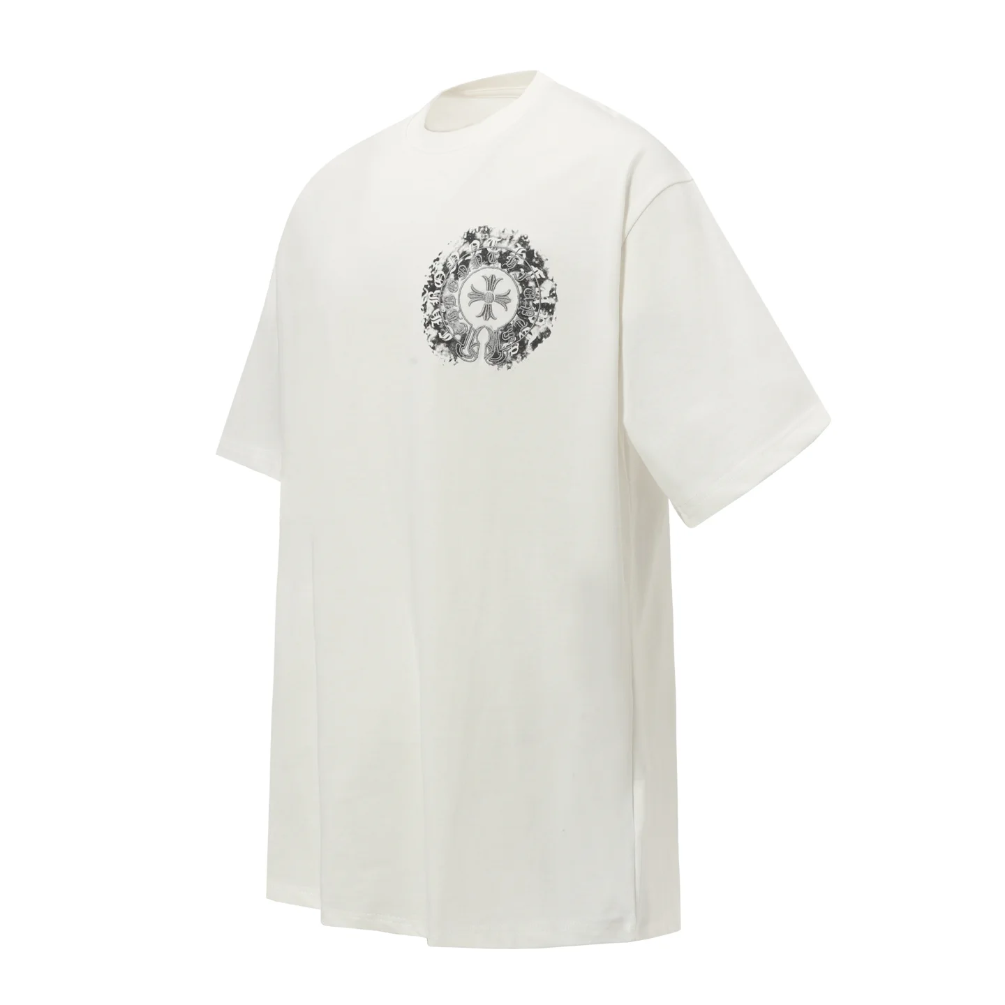 Horseshoe Logo Graphic Cotton T-Shirt D10013638