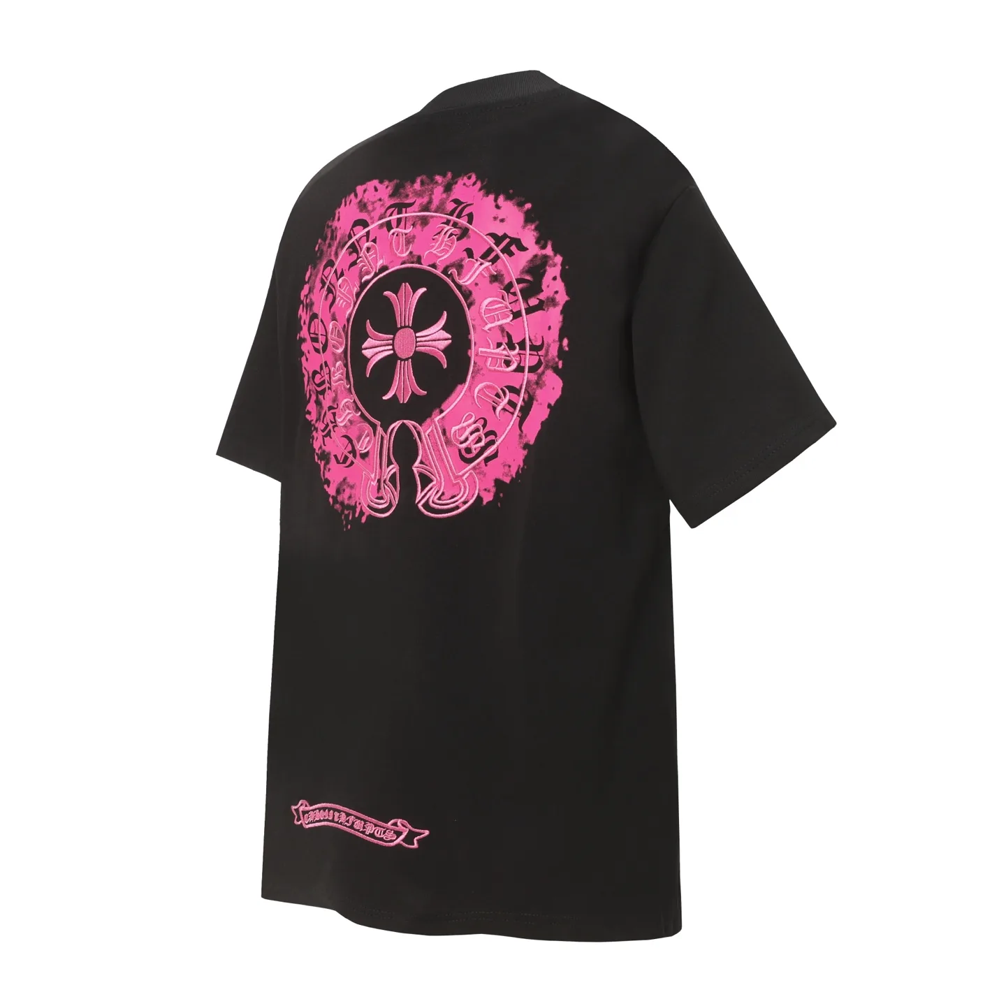 Horshoe Logo Embroidered Cotton T-Shirt D10013637 — view 2