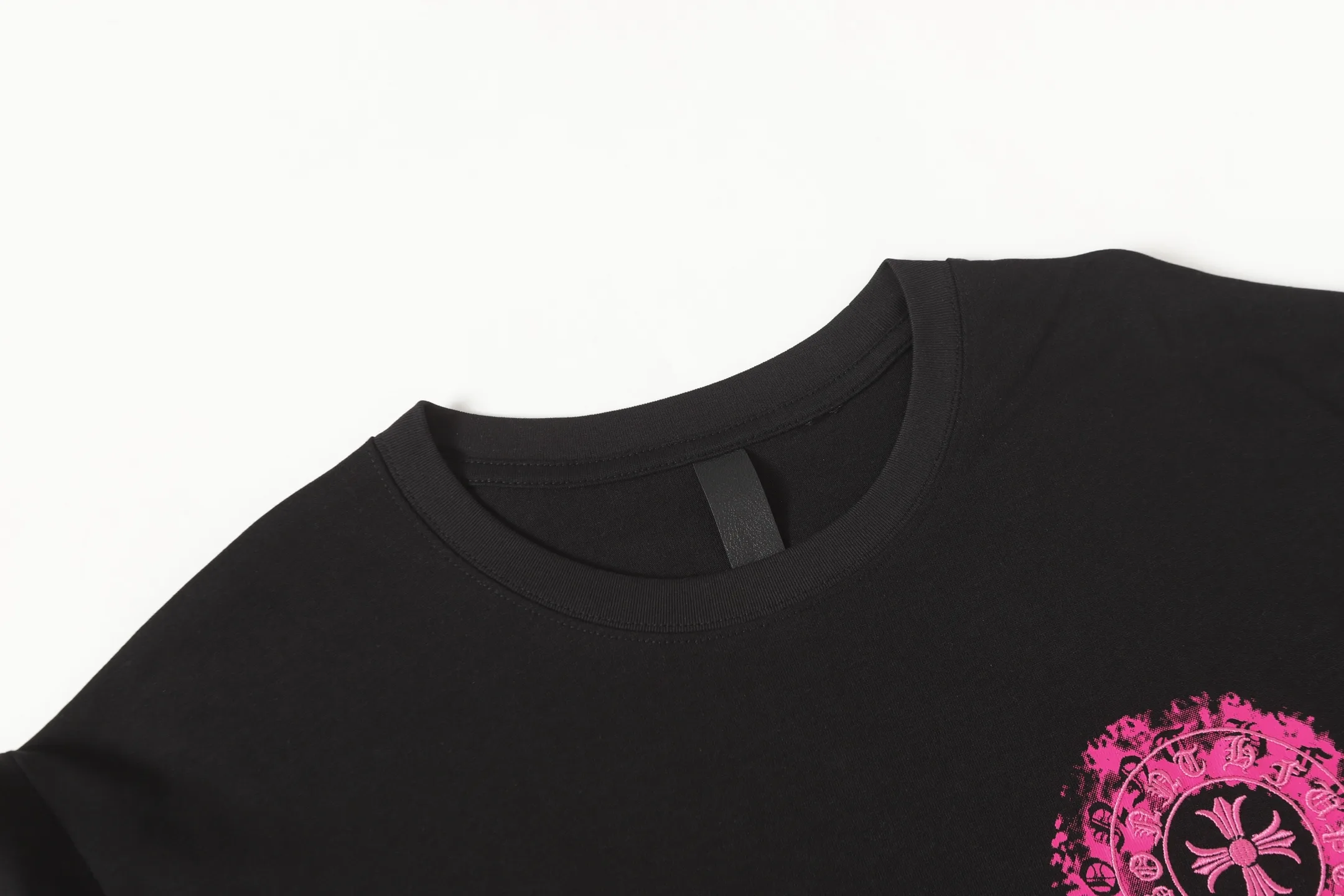 Horshoe Logo Embroidered Cotton T-Shirt D10013637 — view 3