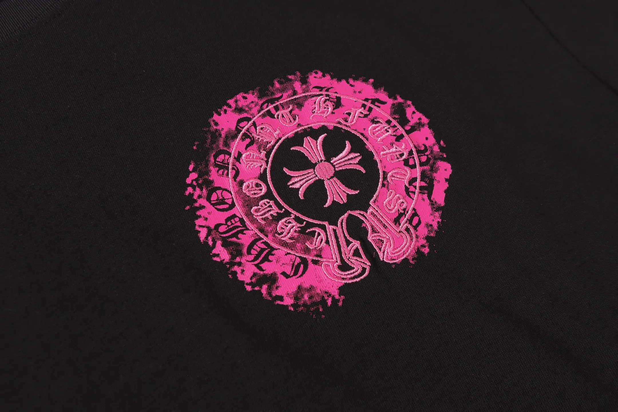 Horshoe Logo Embroidered Cotton T-Shirt D10013637 — view 4