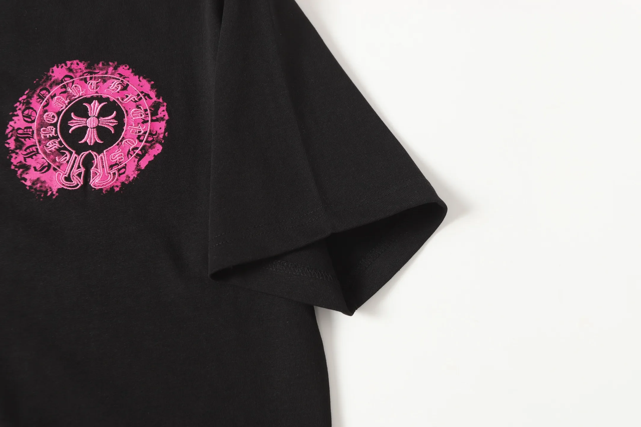 Horshoe Logo Embroidered Cotton T-Shirt D10013637 — view 6