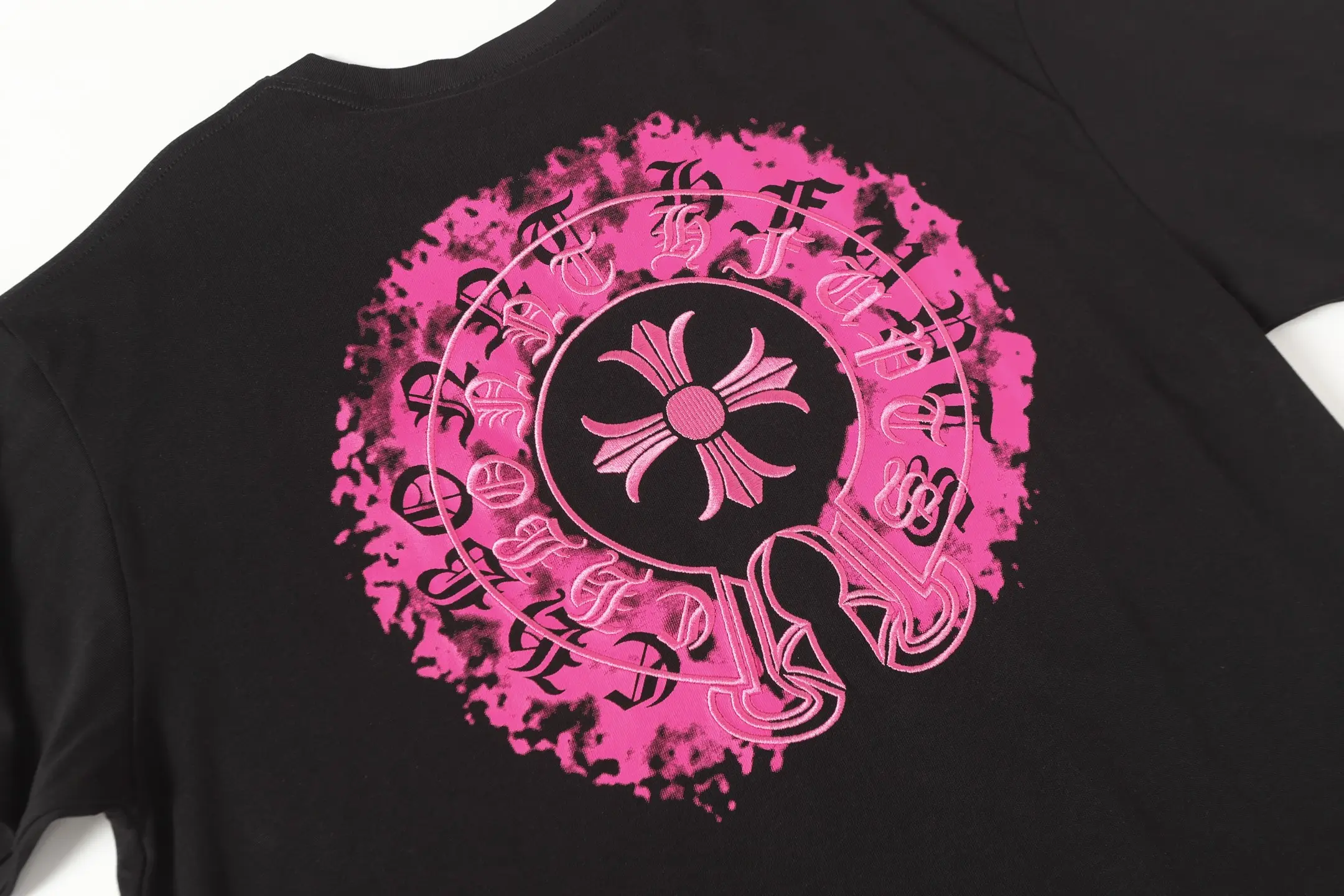 Horshoe Logo Embroidered Cotton T-Shirt D10013637 — view 7