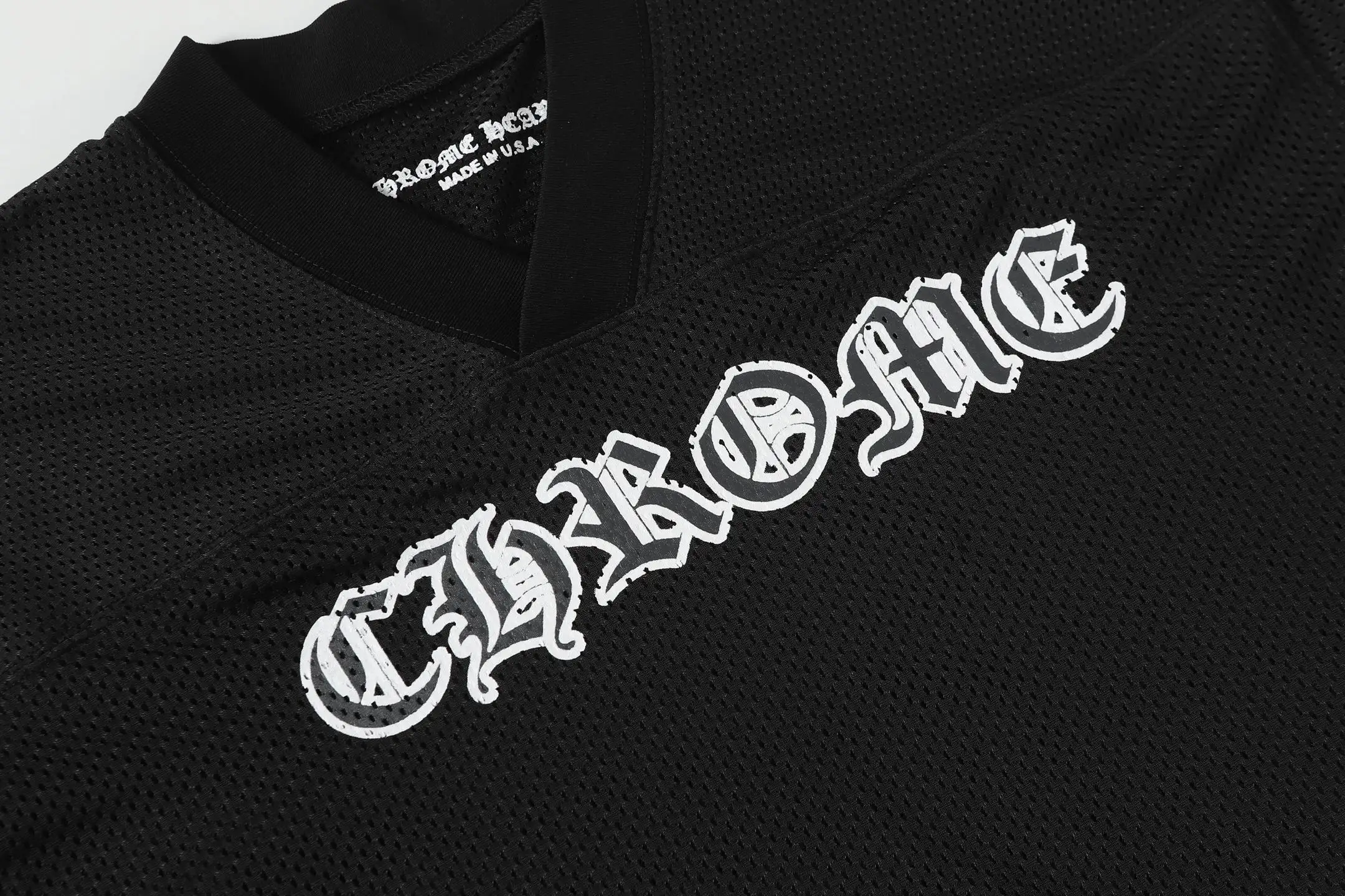 Logo-Print Mesh Hockey Jersey and Shorts Set D10013756 — view 4