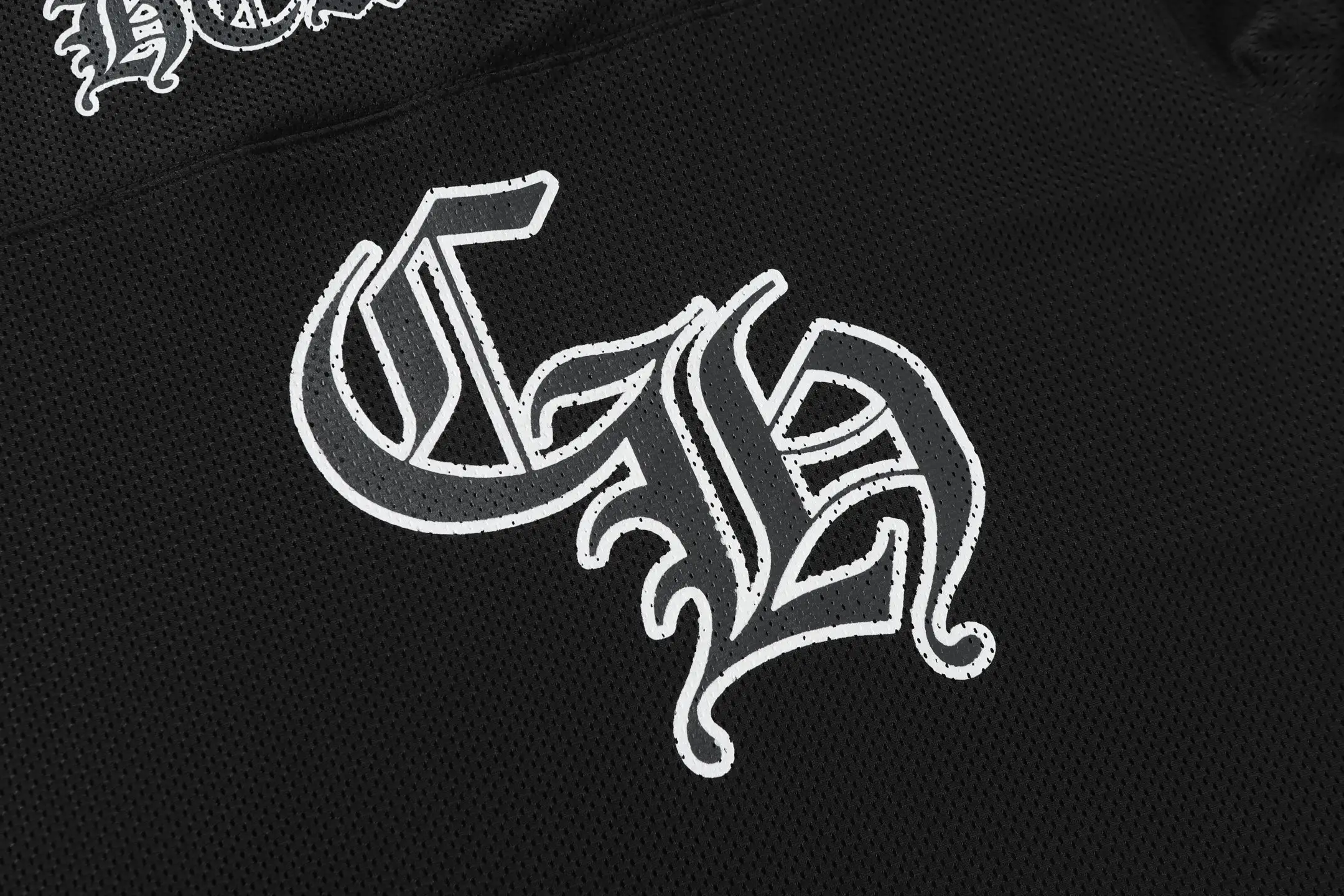 Logo-Print Mesh Hockey Jersey and Shorts Set D10013756 — view 8
