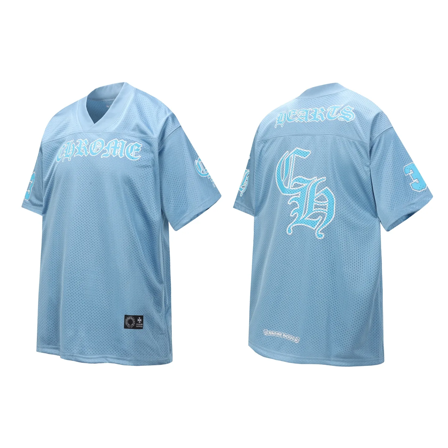 Logo-Print Mesh Hockey Jersey D10013755