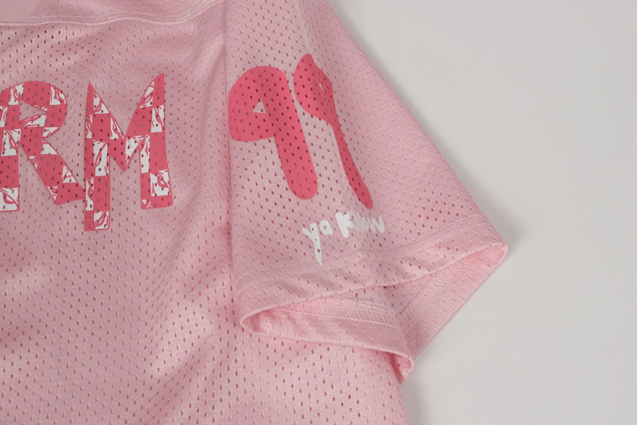 Logo-Print Mesh Hockey Jersey D10013758 — view 12