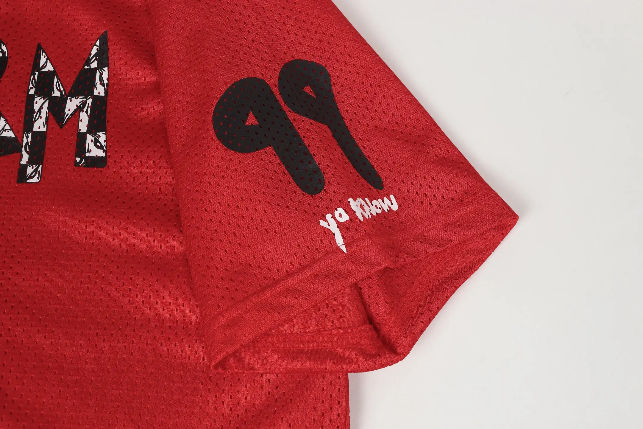 Logo-Print Mesh Hockey Jersey D10013757 — view 12
