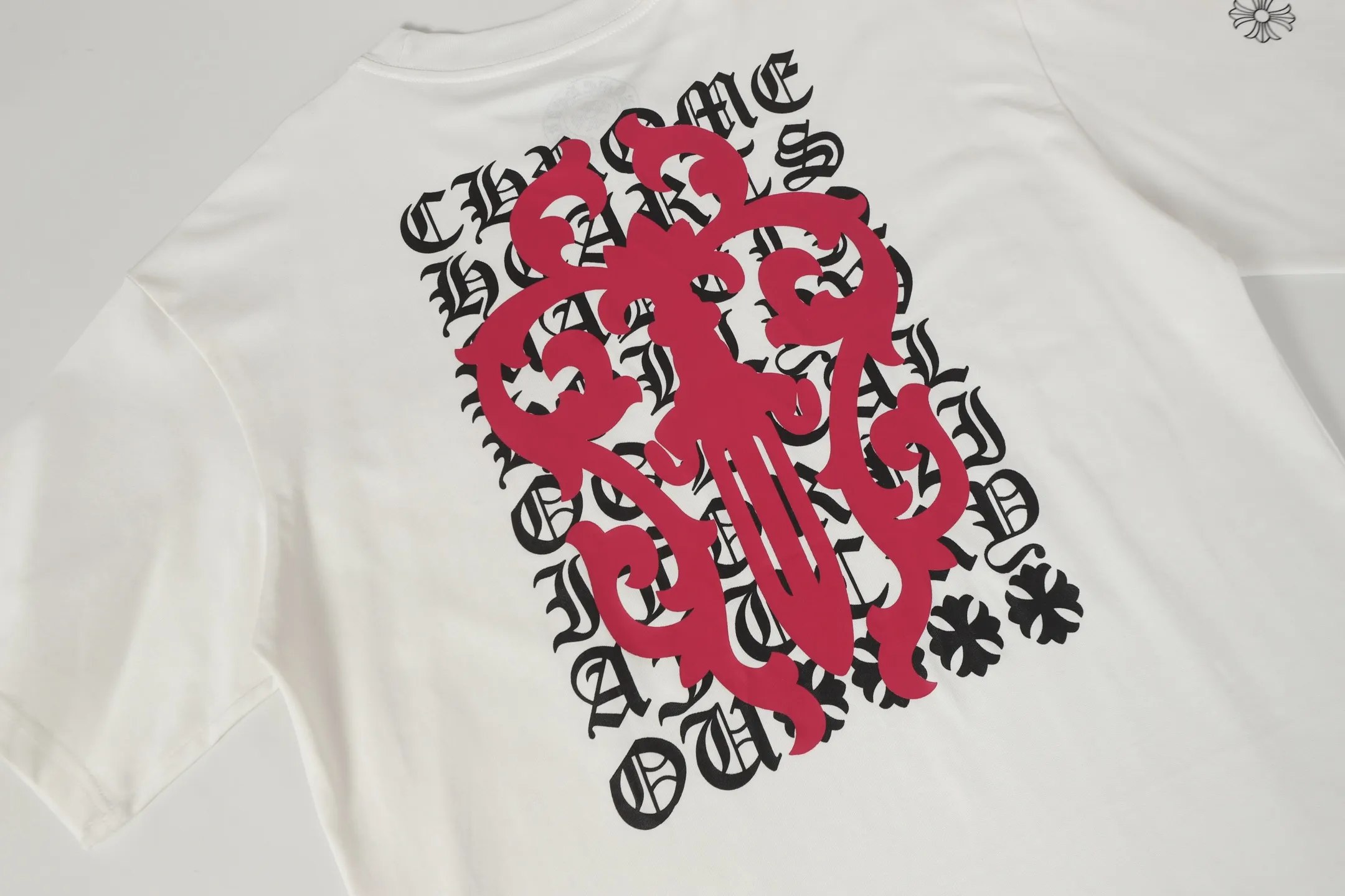 Dagger Crest Print Cotton T-Shirt D9513598 — view 8