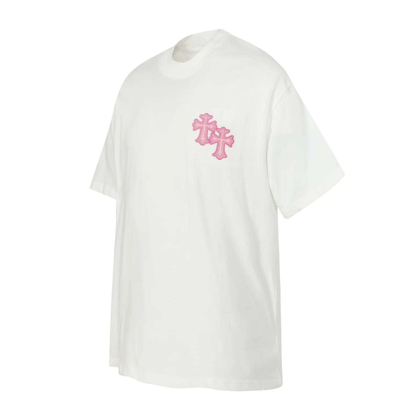 Horseshoe Logo Embroidered Cotton T-Shirt D10013527 — view 3