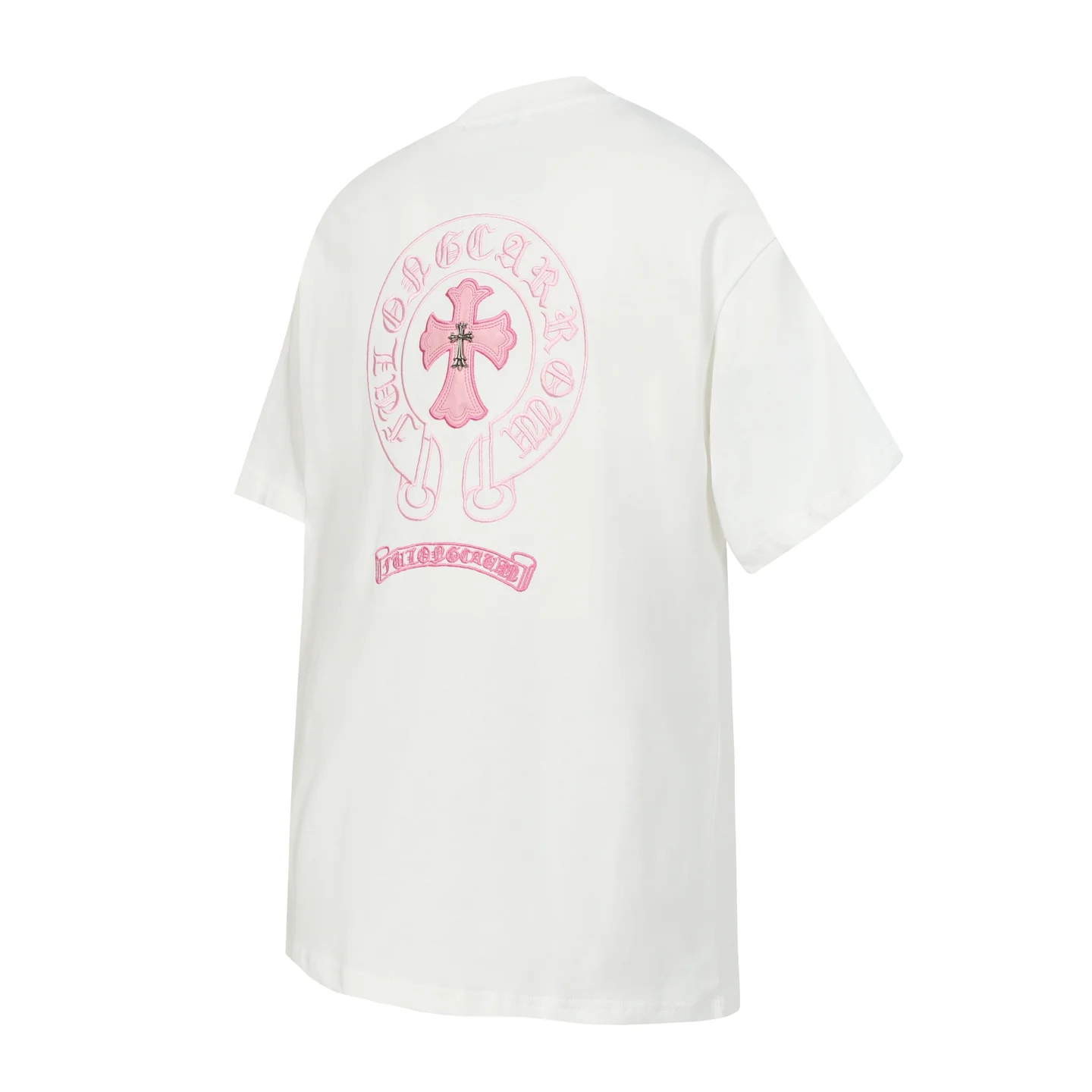 Horseshoe Logo Embroidered Cotton T-Shirt D10013527 — view 4