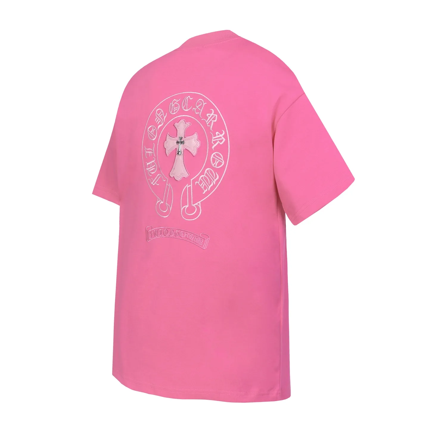 Horseshoe Embroidered Cotton T-Shirt D10013524 — view 3