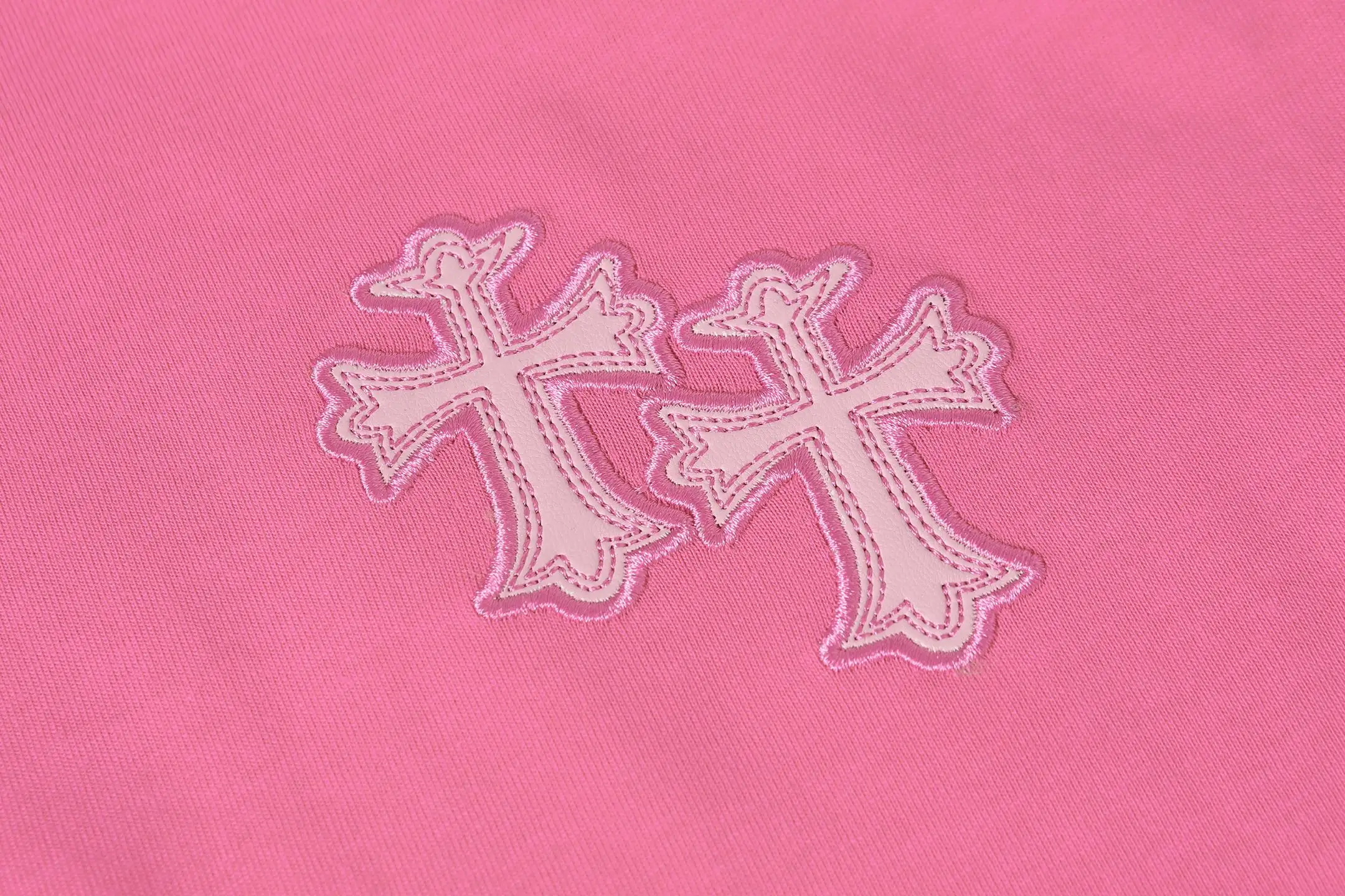 Horseshoe Embroidered Cotton T-Shirt D10013524 — view 6