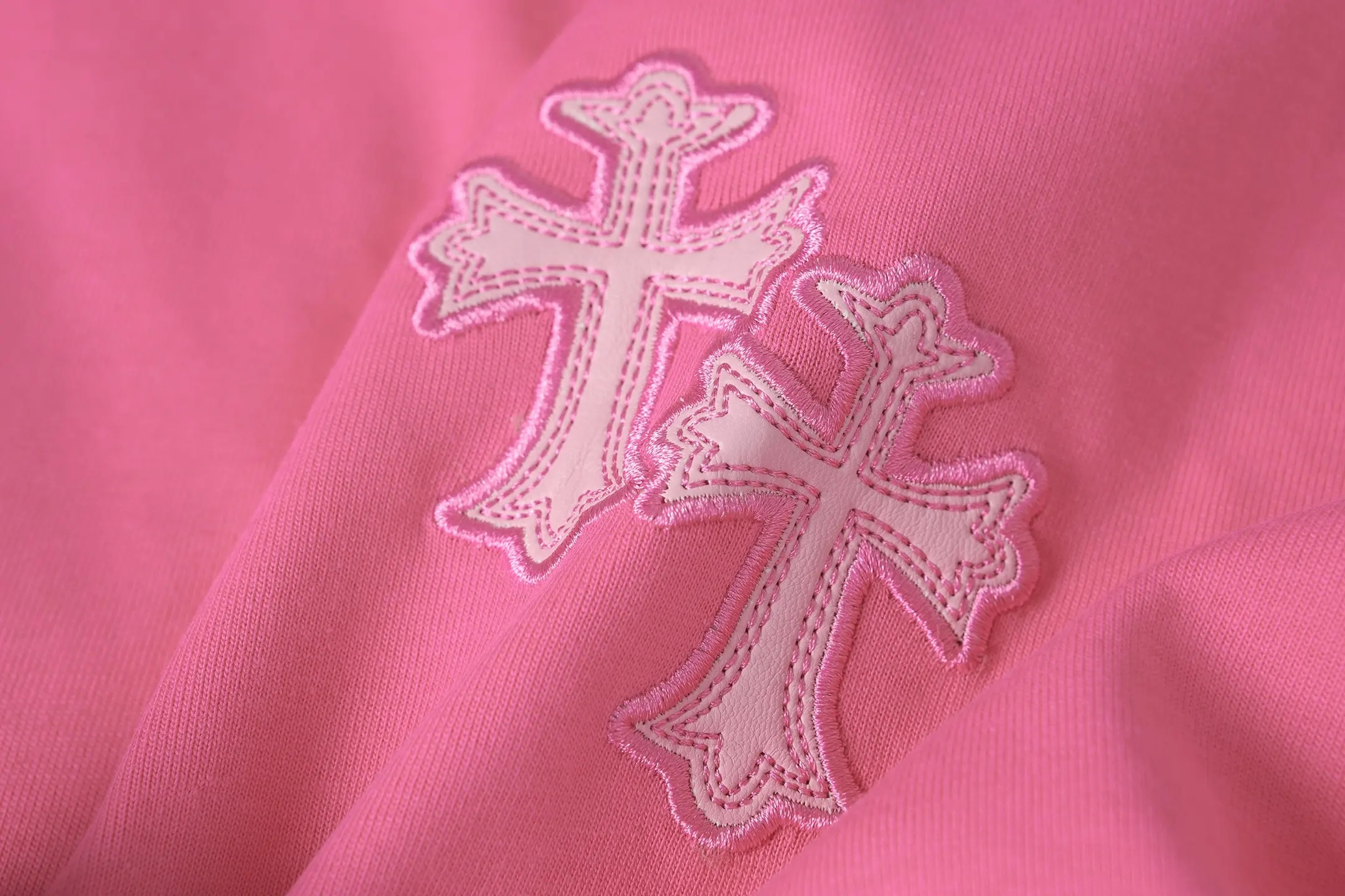 Horseshoe Embroidered Cotton T-Shirt D10013524 — view 7