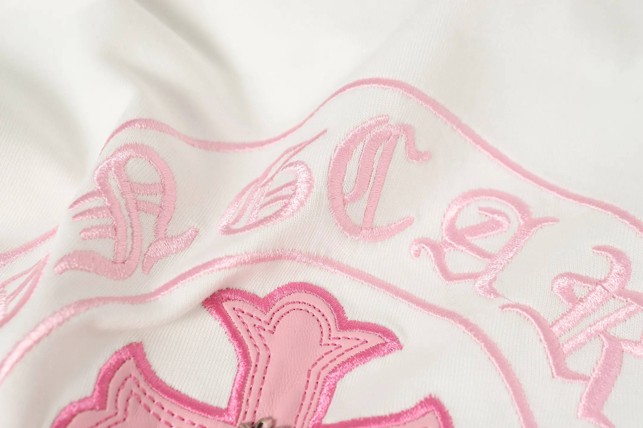Embroidered Cross Logo Cotton T-Shirt D10013526 — view 10