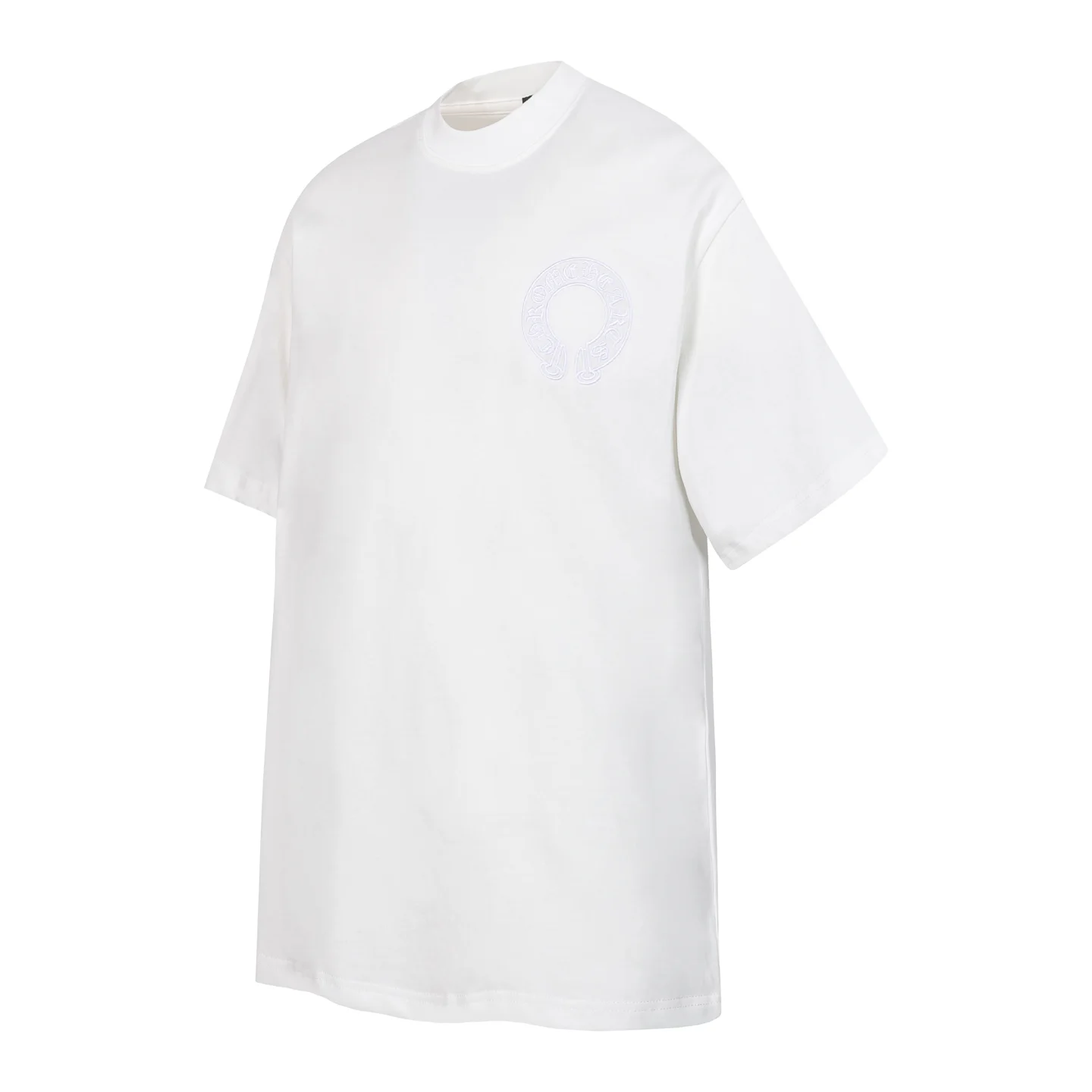 Embroidered Cross Patch Oversized T-Shirt D10013659 — view 2