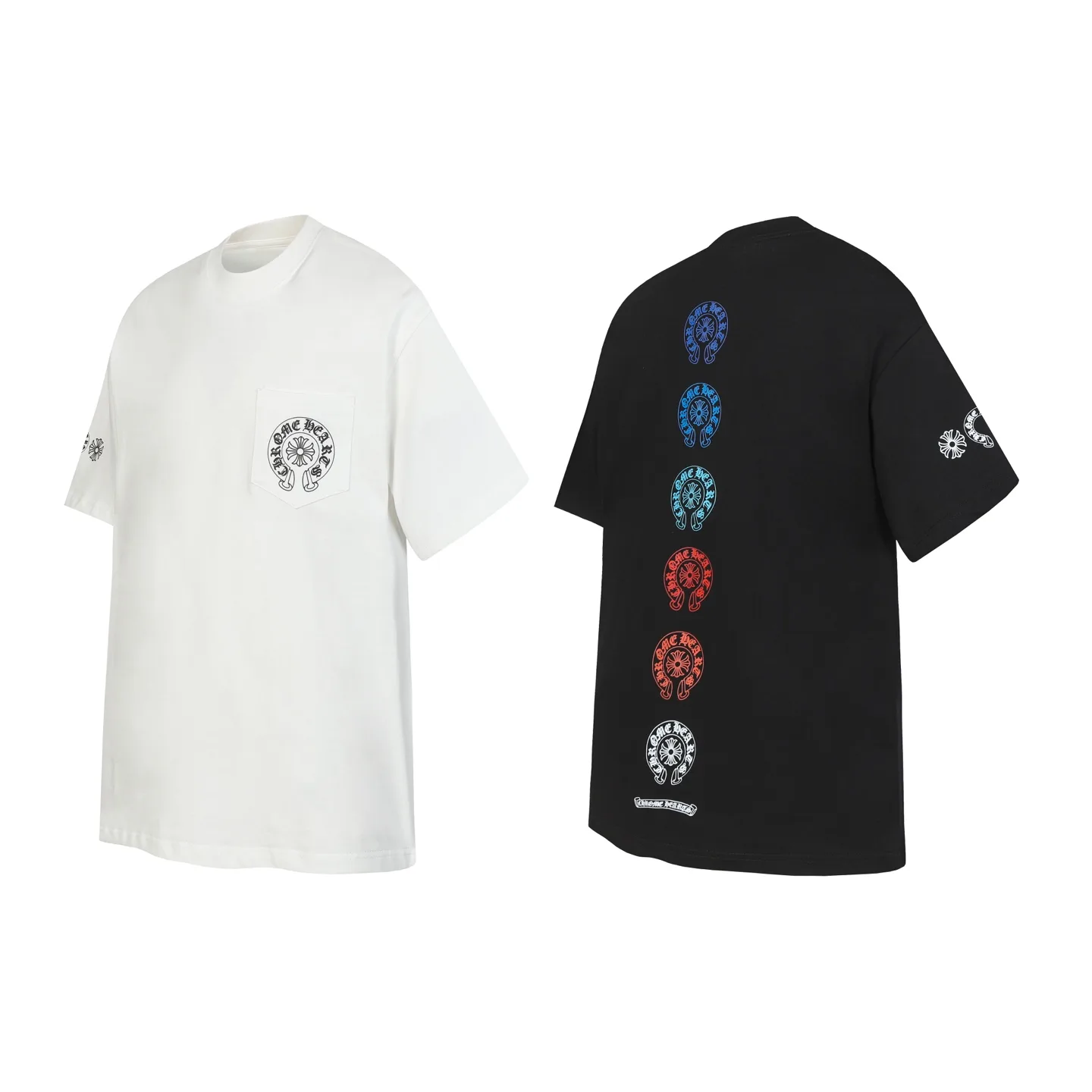 Chrome Hearts Horseshoe Logo Pocket T-Shirt D10013689