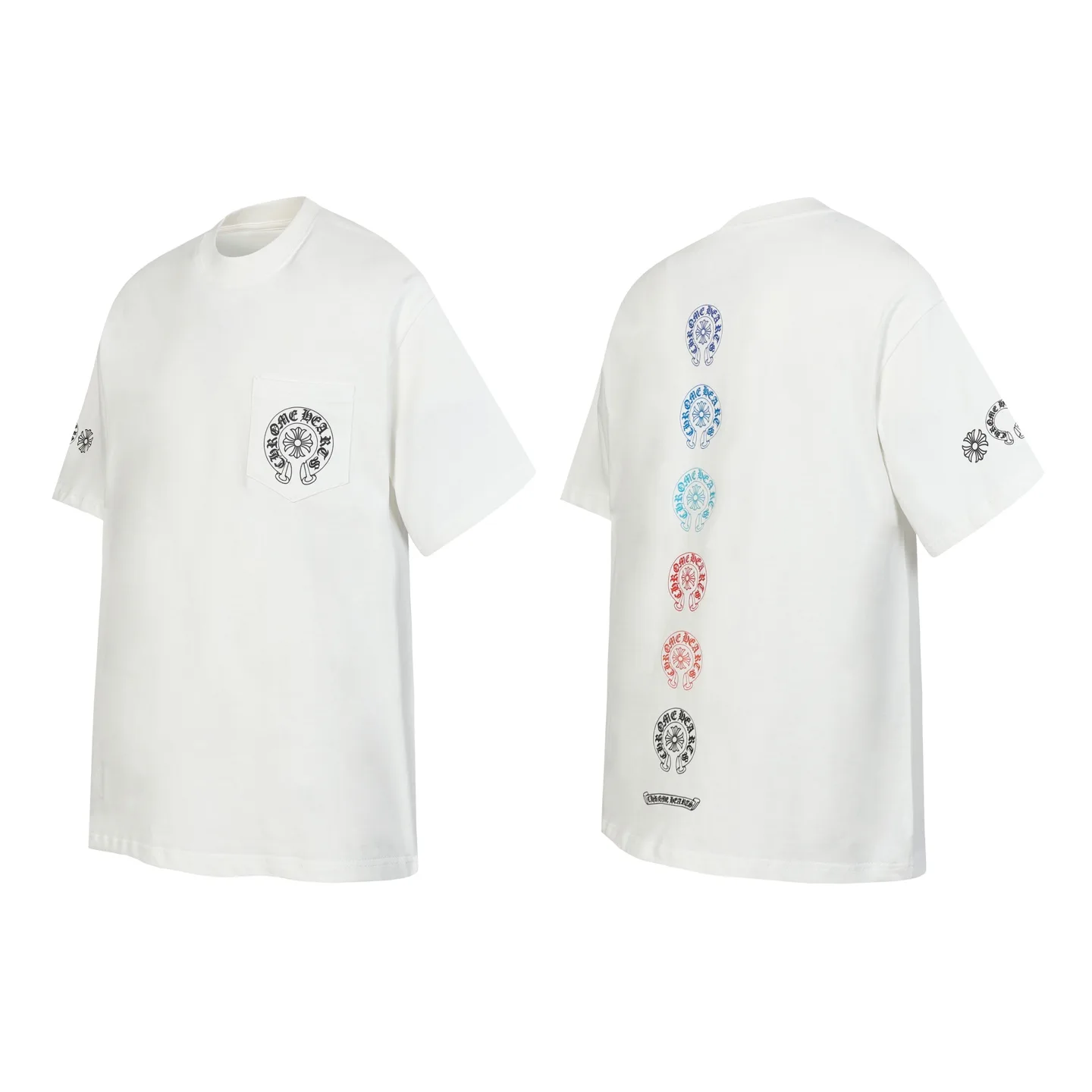 Chrome Hearts Horseshoe Logo Pocket T-Shirt D10013689 — view 2
