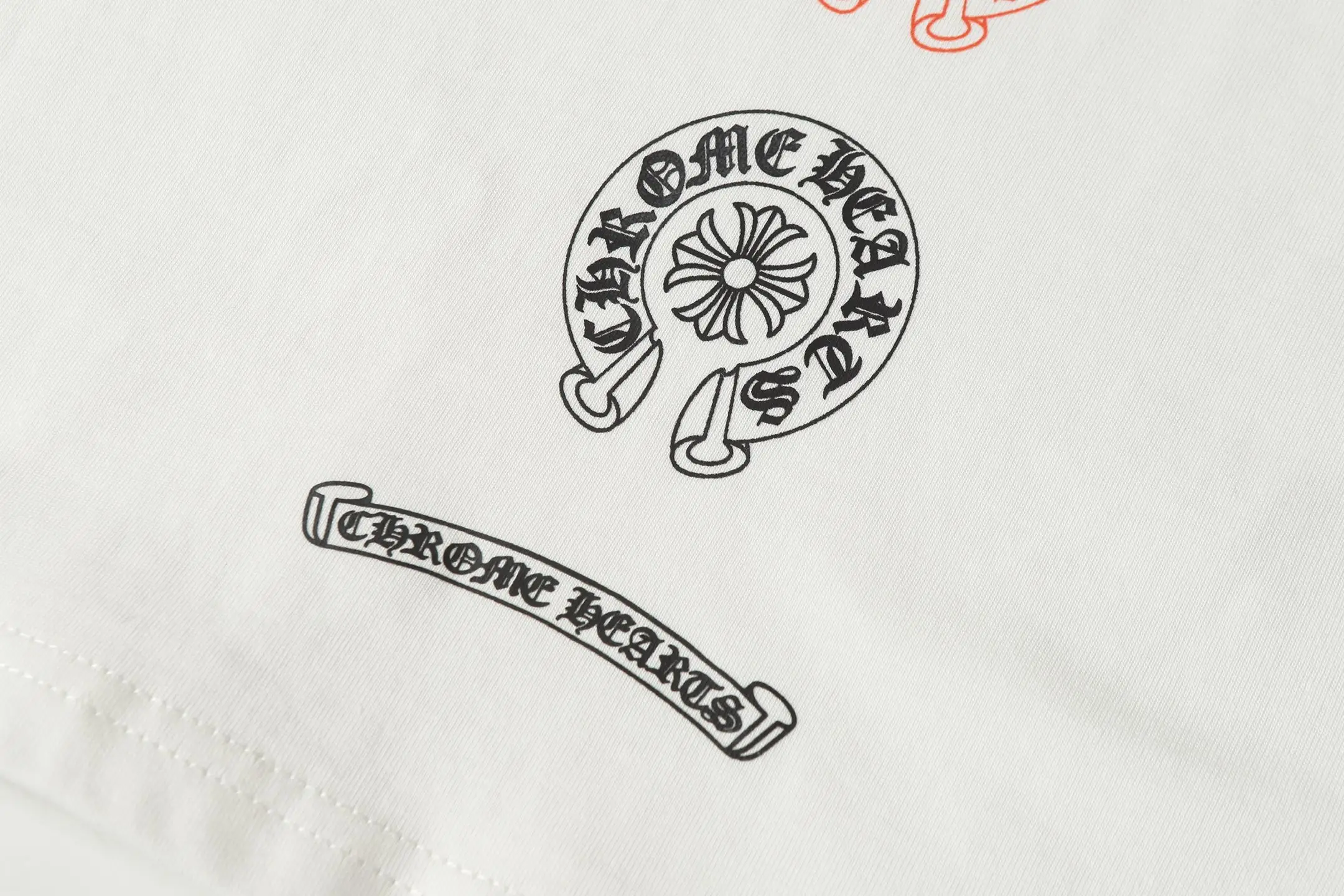 Chrome Hearts Horseshoe Logo Printed T-Shirt D10013688 — view 9