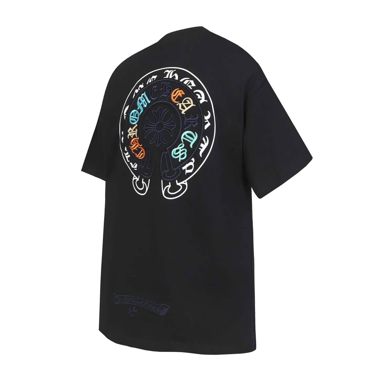 Horseshoe Sanskrit Embroidered T-Shirt D11013673 — view 3