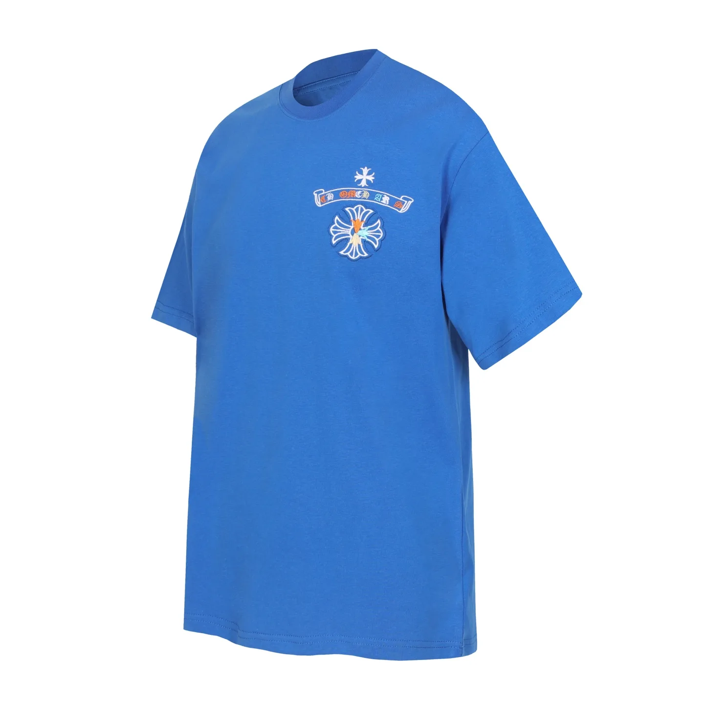 Horseshoe Sanskrit Embroidered Cotton T-Shirt D11013675 — view 2
