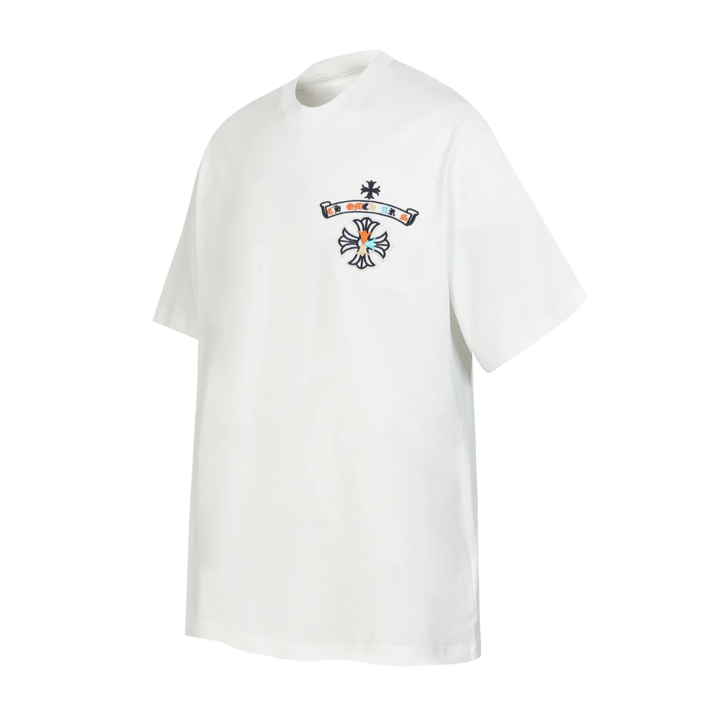 Embroidered Horseshoe Logo Cotton T-Shirt D11013674 — view 2