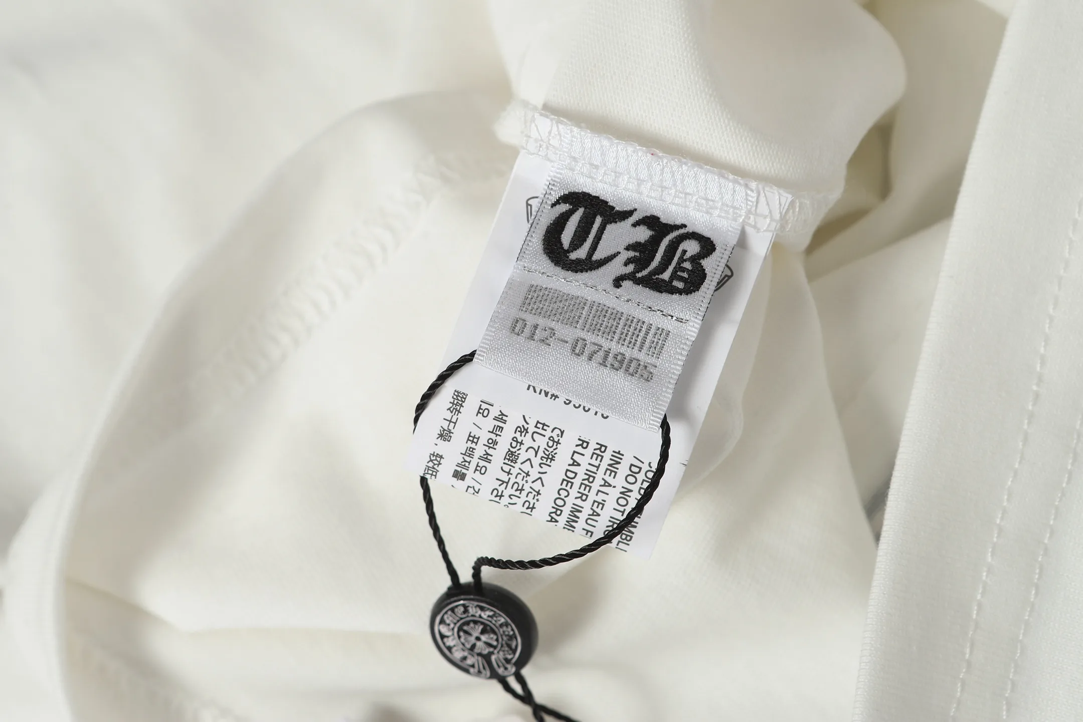 Embroidered Horseshoe Logo Cotton T-Shirt D11013674 — view 9