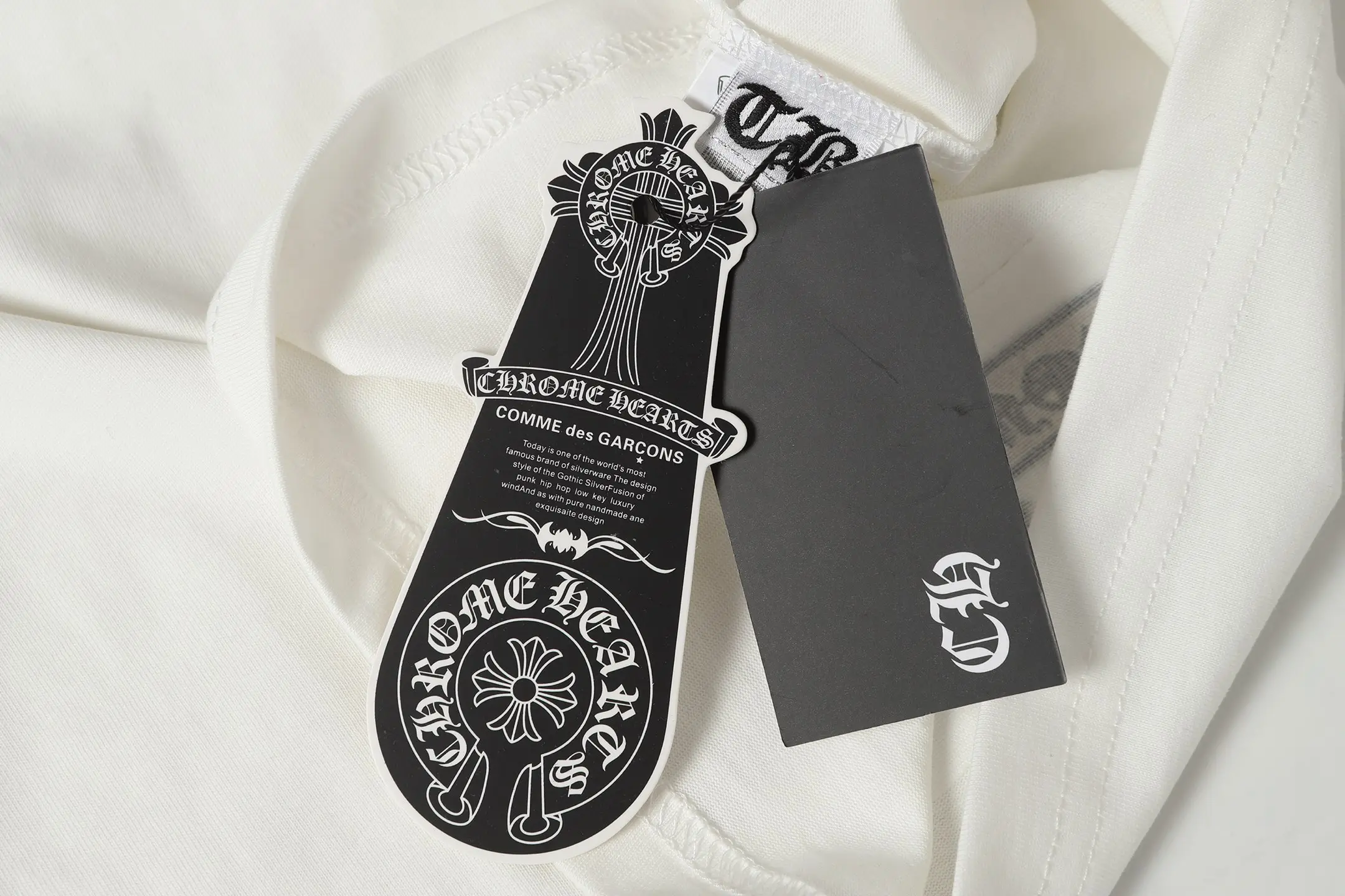 Embroidered Horseshoe Logo Cotton T-Shirt D11013674 — view 10