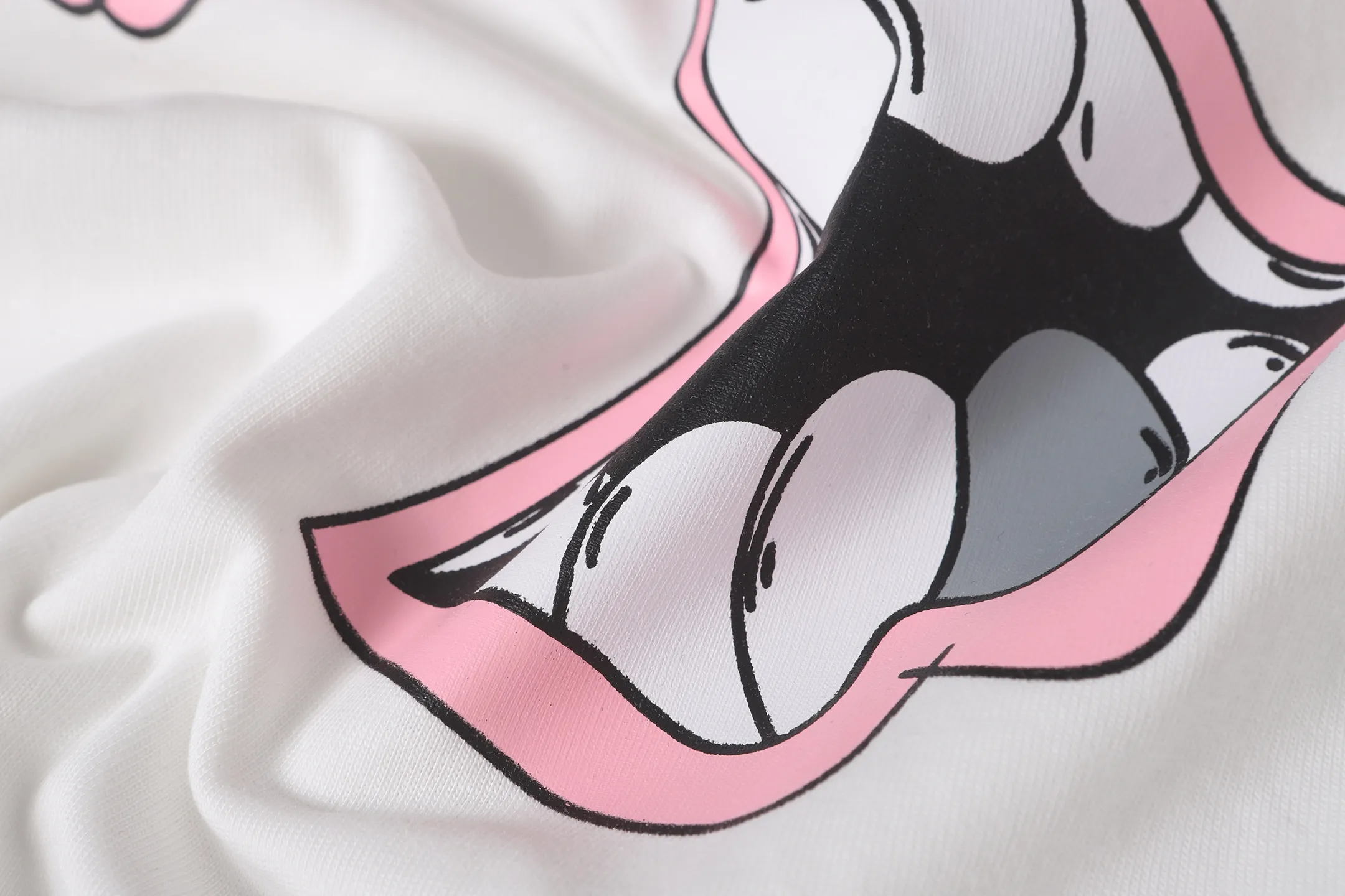 Chrome Hearts Caution Lips Graphic T-Shirt D10013662 — view 9