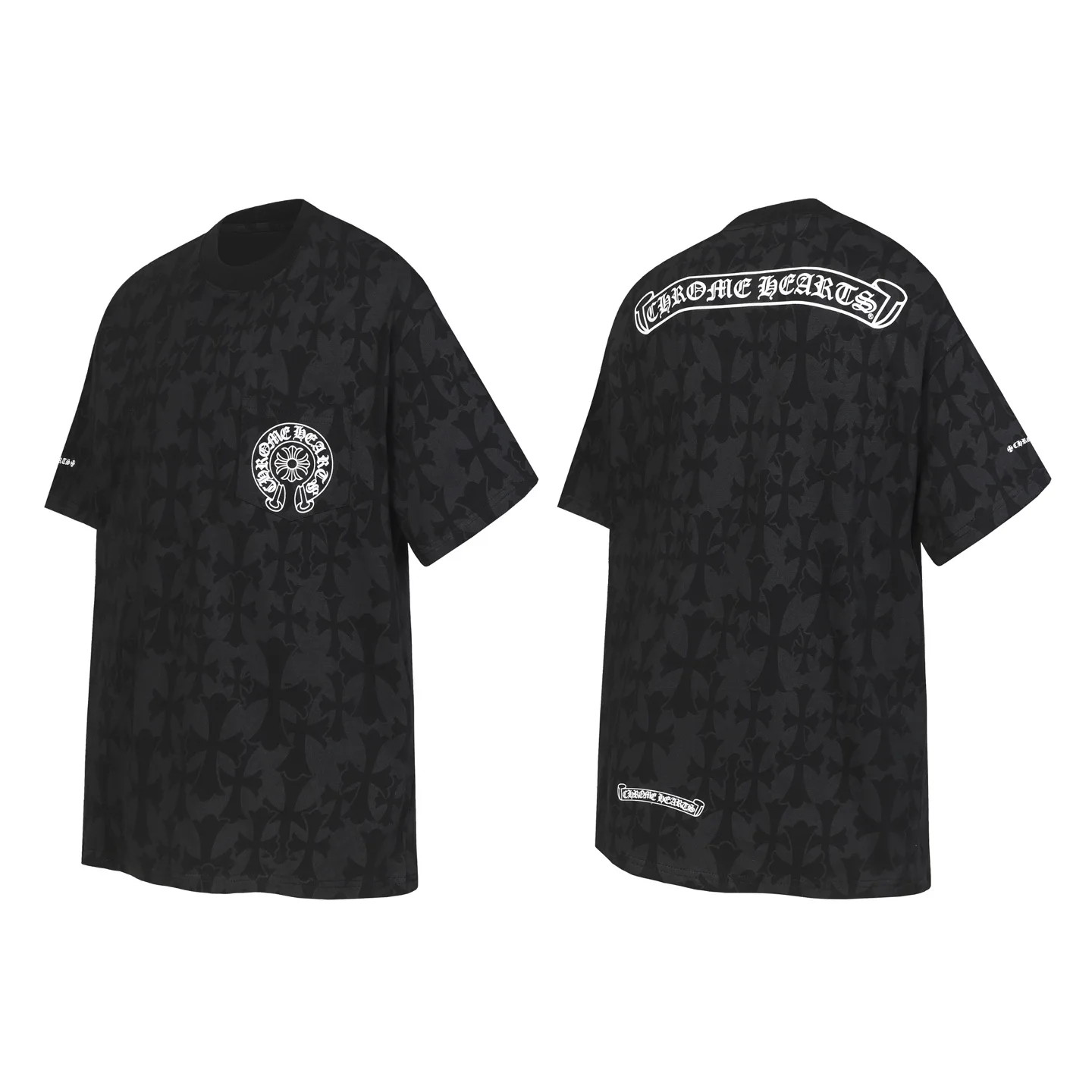 Monogram Cross Print Oversized T-Shirt D10513505