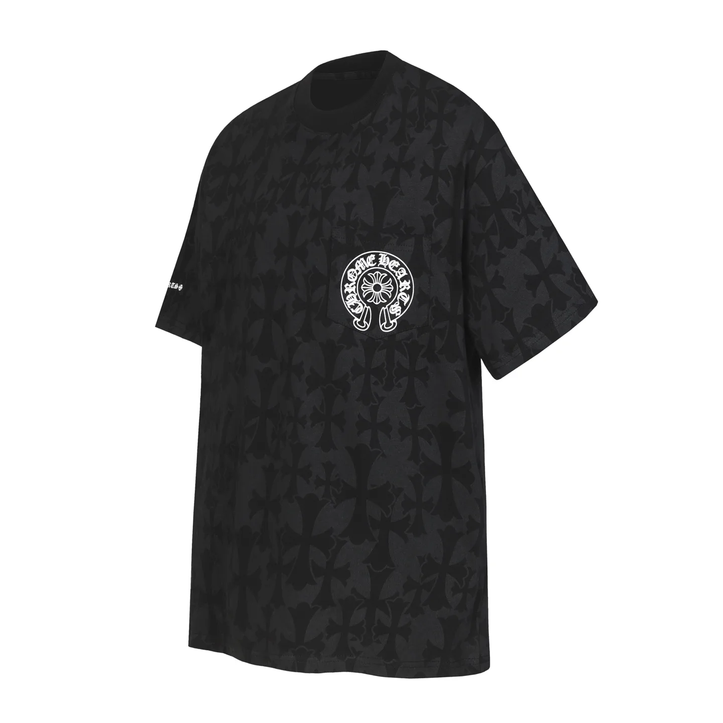 Monogram Cross Print Oversized T-Shirt D10513505 — view 3