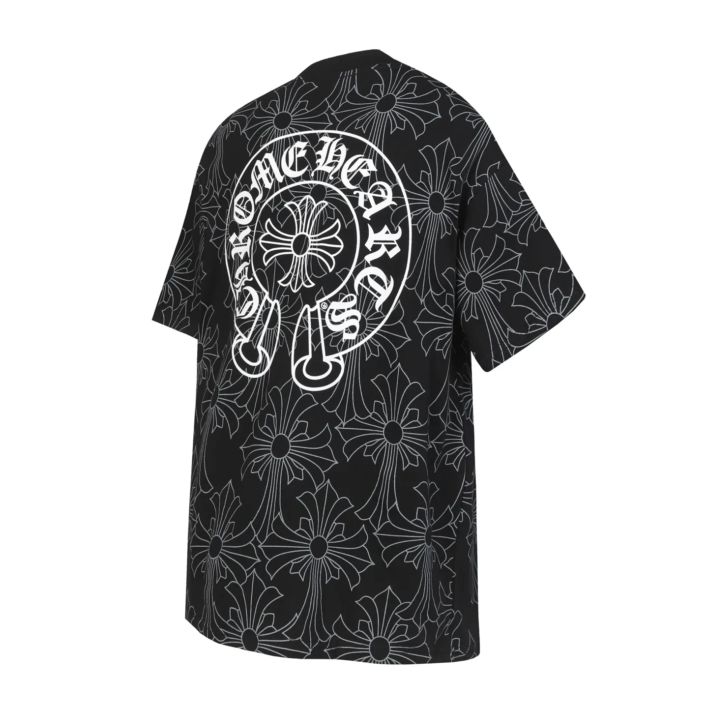 Monogram Horseshoe Print Oversized T-Shirt D10513506 — view 3