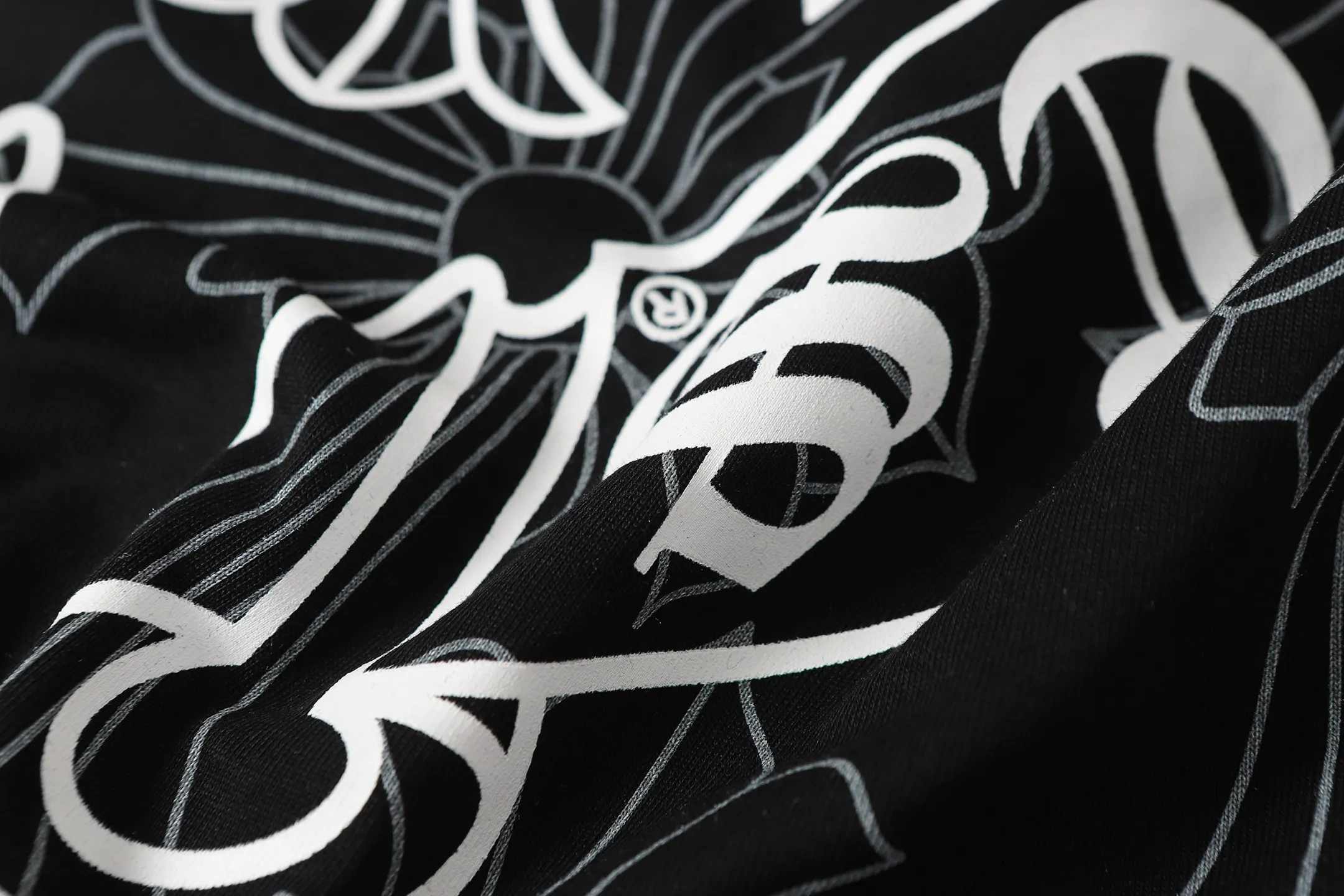 Monogram Horseshoe Print Oversized T-Shirt D10513506 — view 7