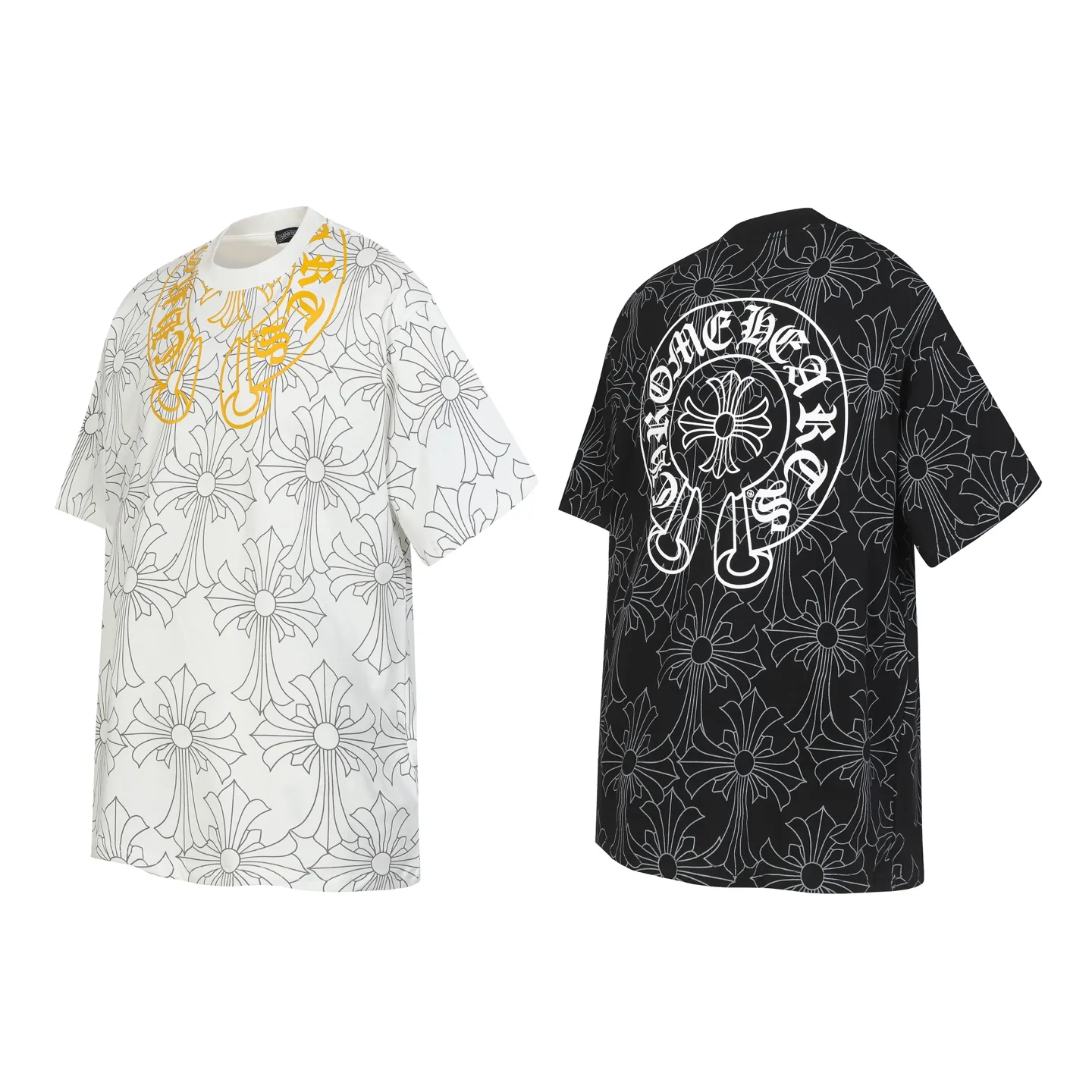 Monogram Horseshoe Print Oversized T-Shirt D10513508