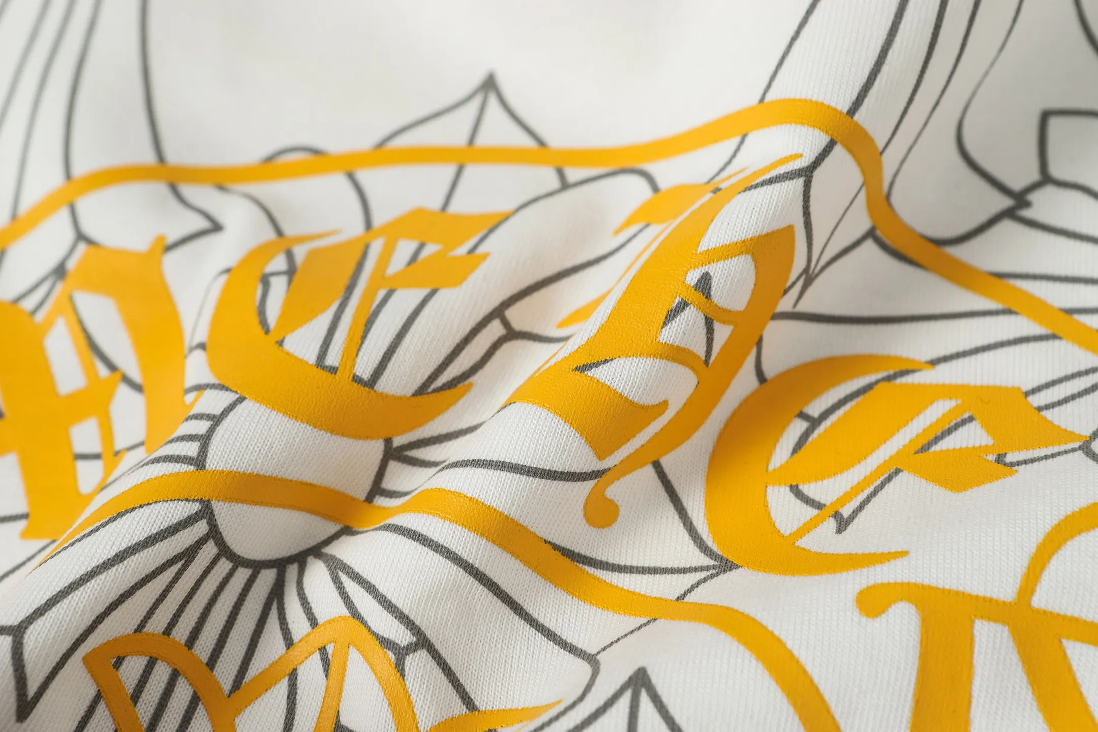 Monogram Cross Print Oversized T-Shirt D10513507 — view 14