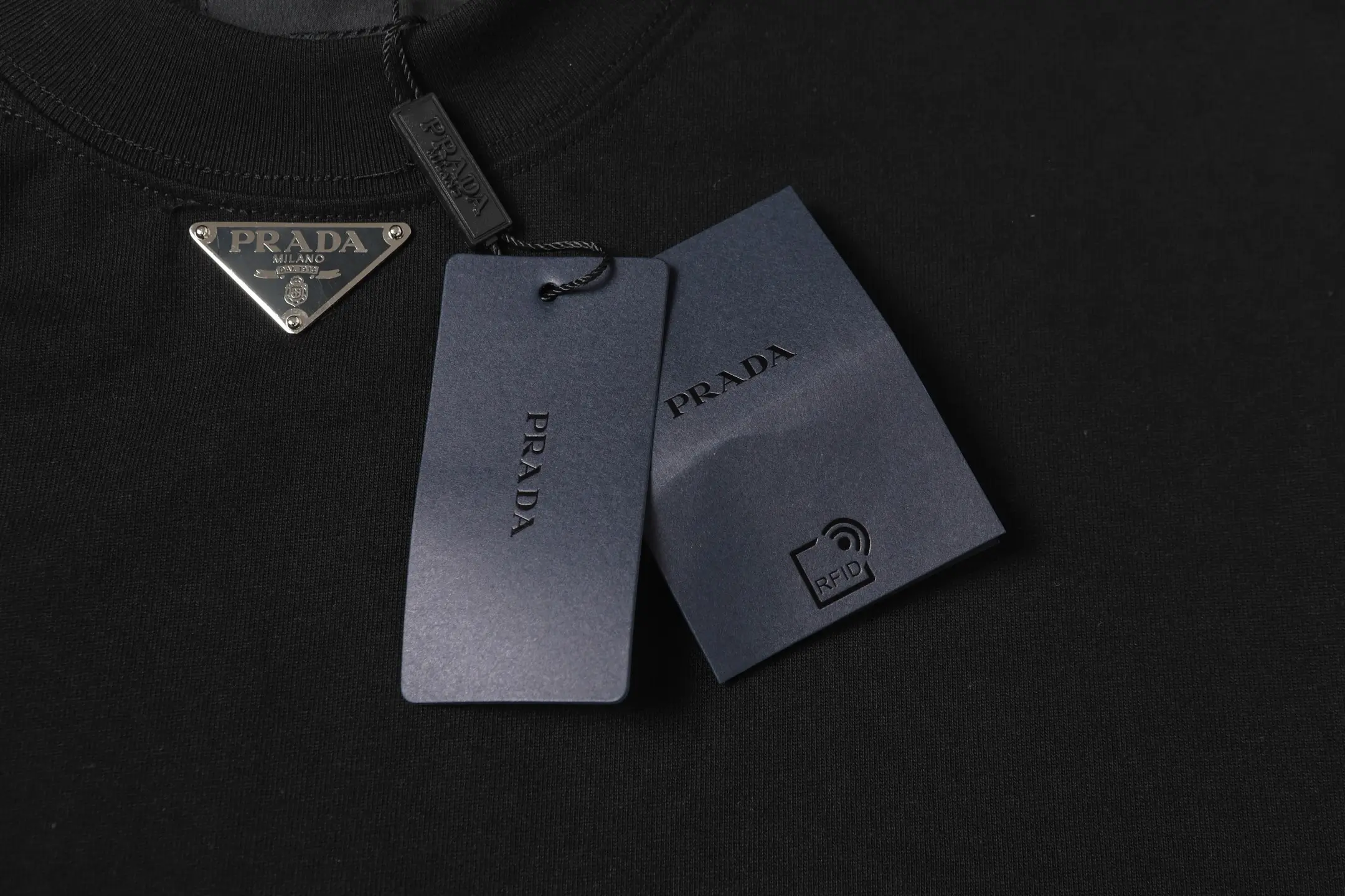 Logo-Plaque Cotton-Jersey T-Shirt D9513747 — view 5