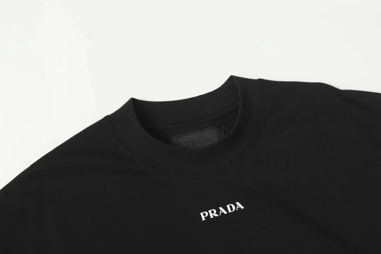 Logo-Embroidered Cotton-Jersey T-Shirt D9513743 — view 3