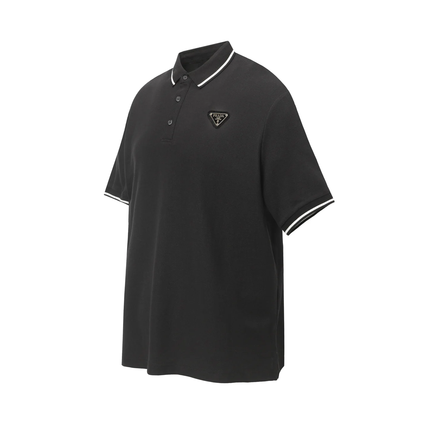 Logo-Embroidered Piqué Cotton Polo Shirt D9013742 — view 4