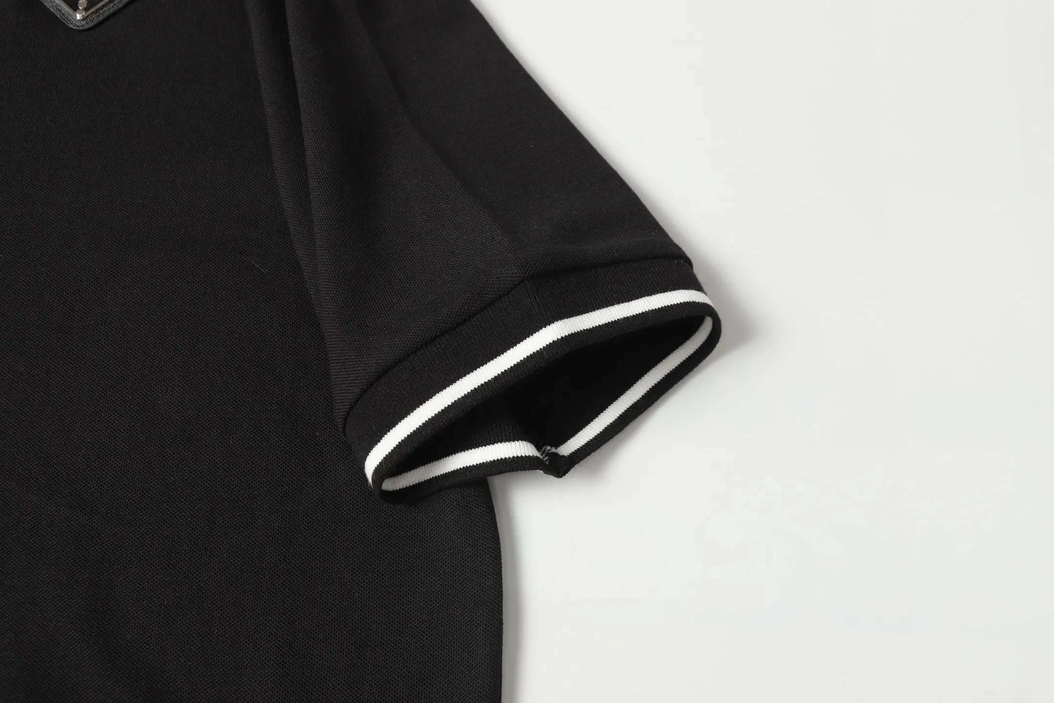 Logo-Embroidered Piqué Cotton Polo Shirt D9013740 — view 8