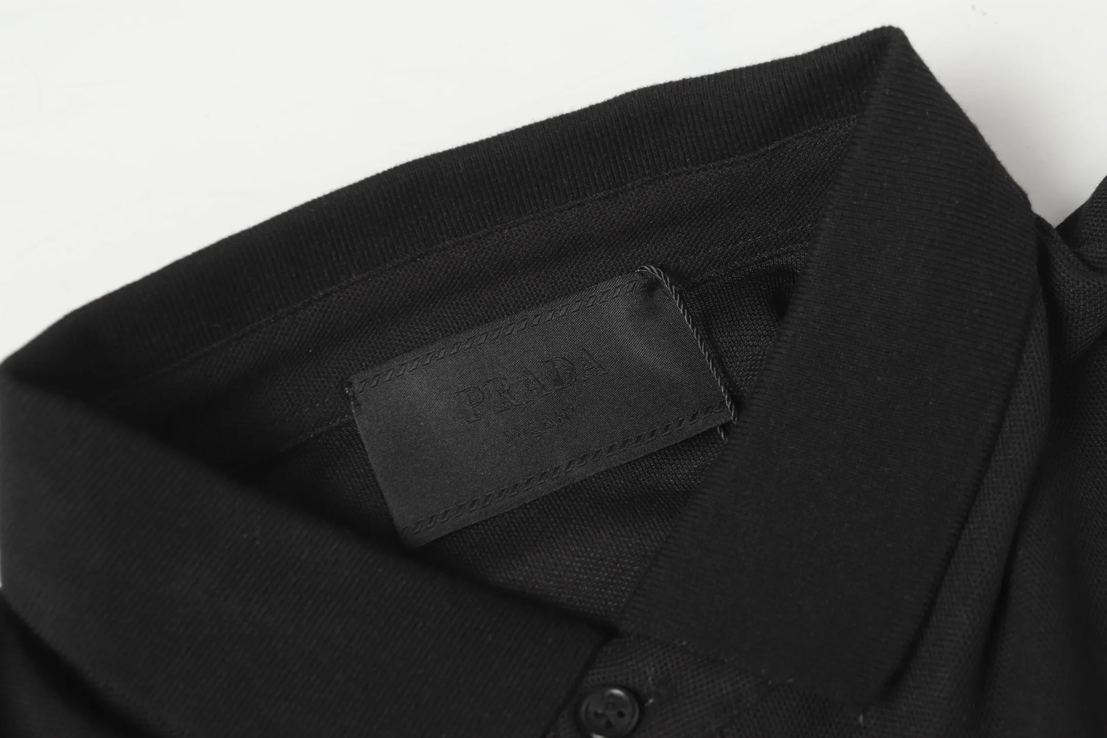 Logo-Embroidered Cotton-Piqué Polo Shirt D9013735 — view 4