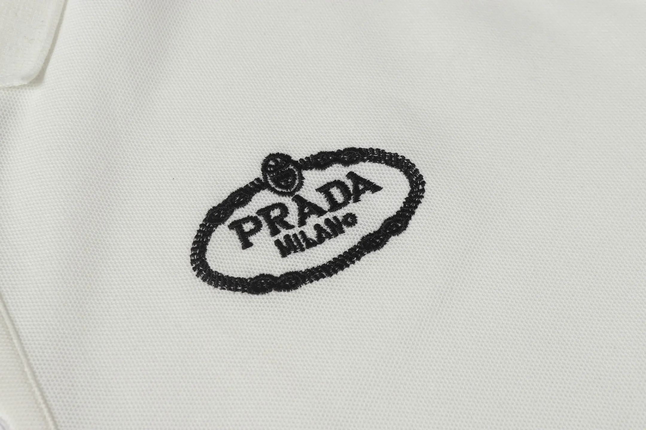 Logo-Embroidered Piqué Cotton Polo Shirt D9013736 — view 7