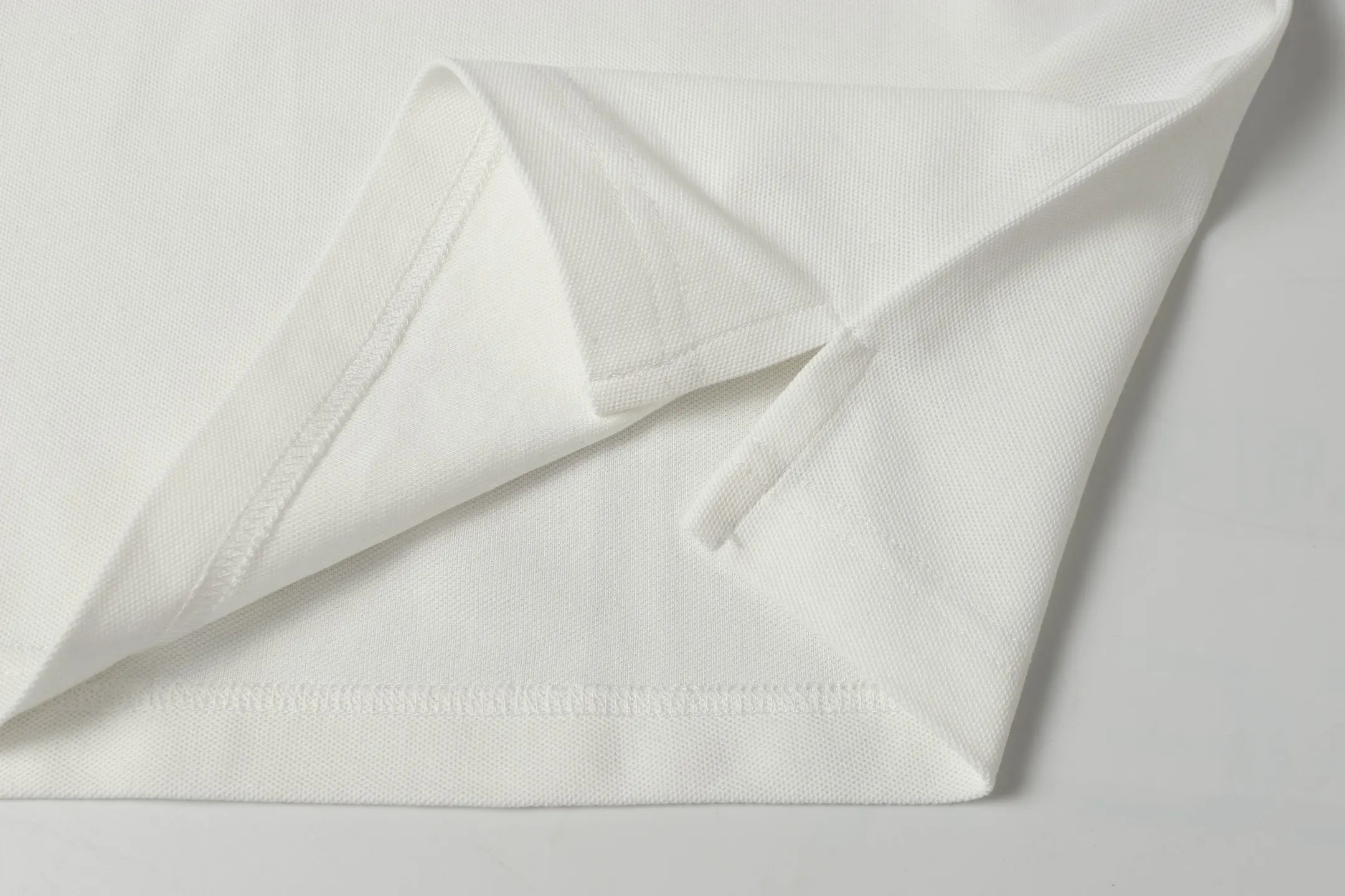 Logo-Embroidered Piqué Cotton Polo Shirt D9013736 — view 9