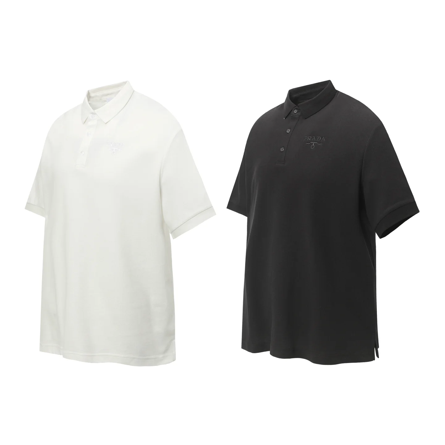 Logo-Embroidered Piqué Cotton Polo Shirt D9013739