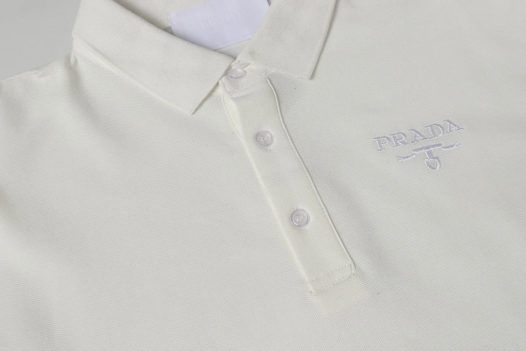Logo-Embroidered Piqué Cotton Polo Shirt D9013738 — view 5