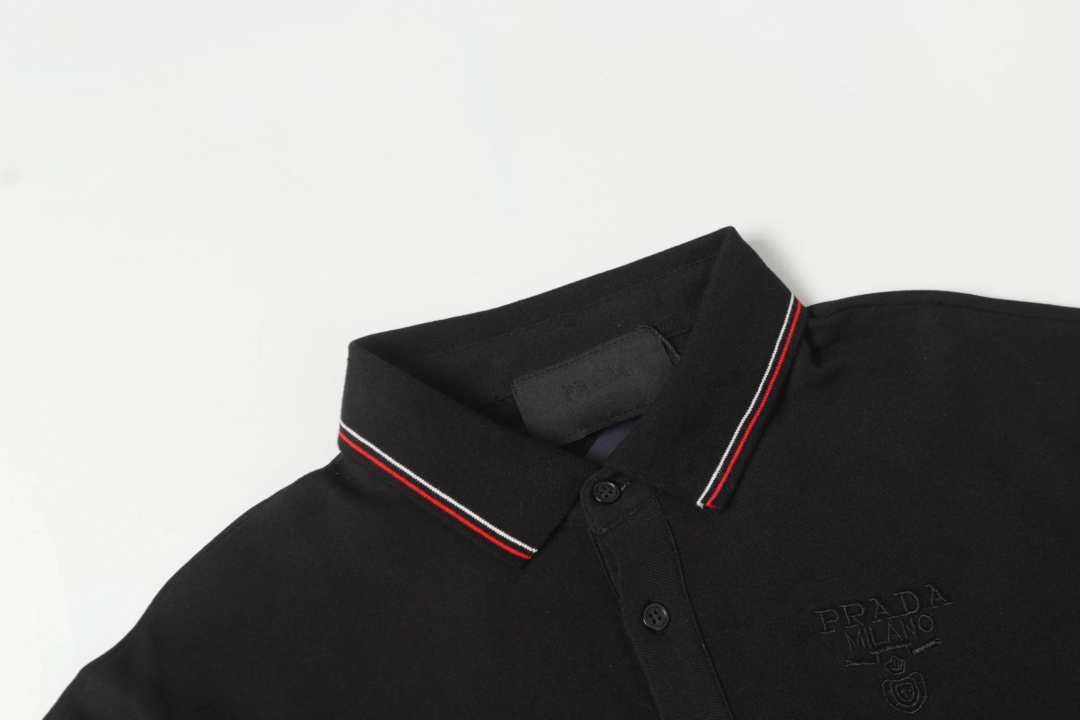 Logo-Embroidered Piqué Cotton Polo Shirt D9013733 — view 3