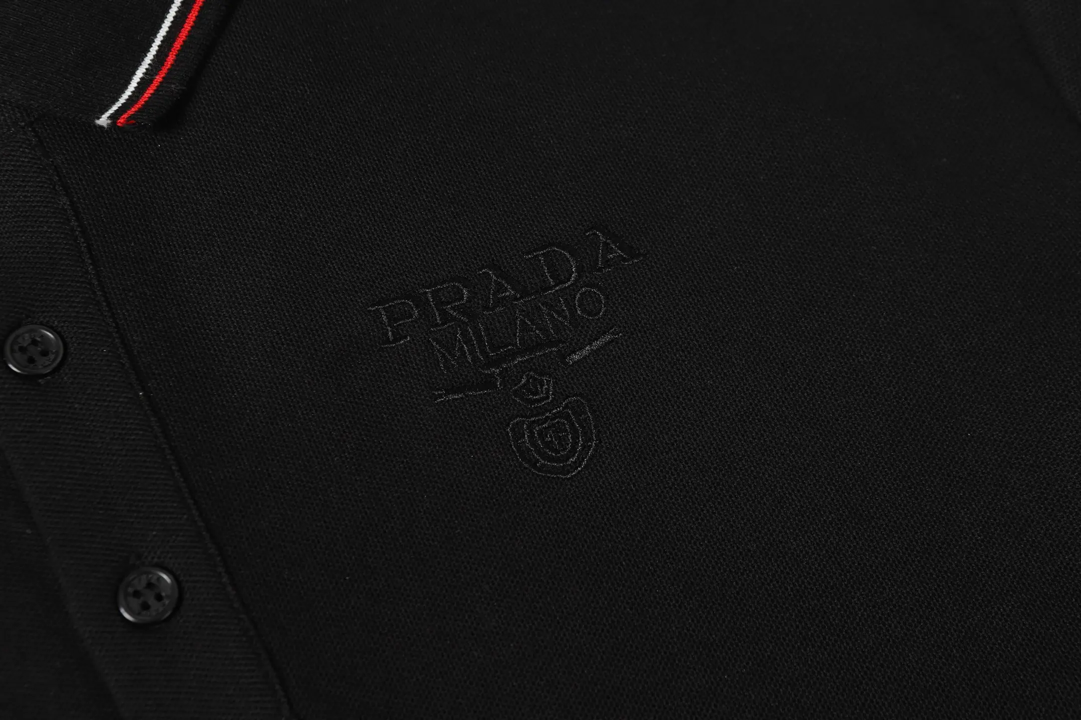 Logo-Embroidered Piqué Cotton Polo Shirt D9013733 — view 7